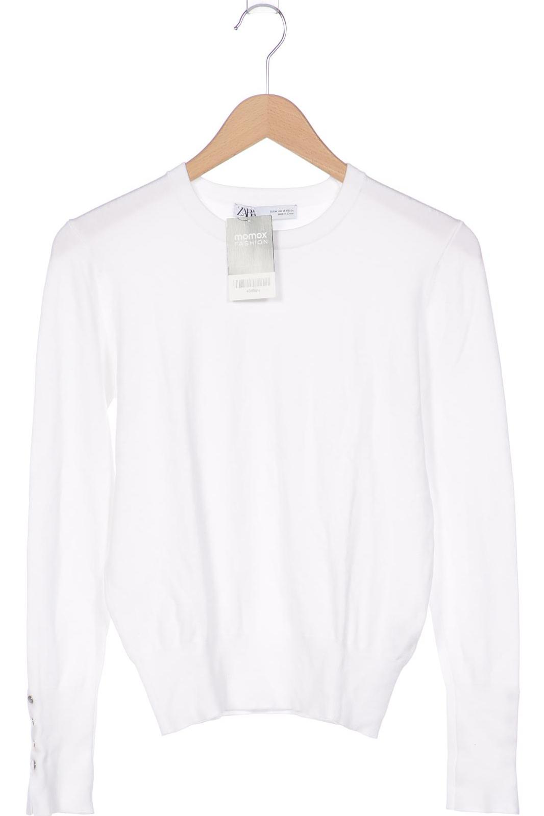

Zara Damen Pullover, weiß, Gr. 38