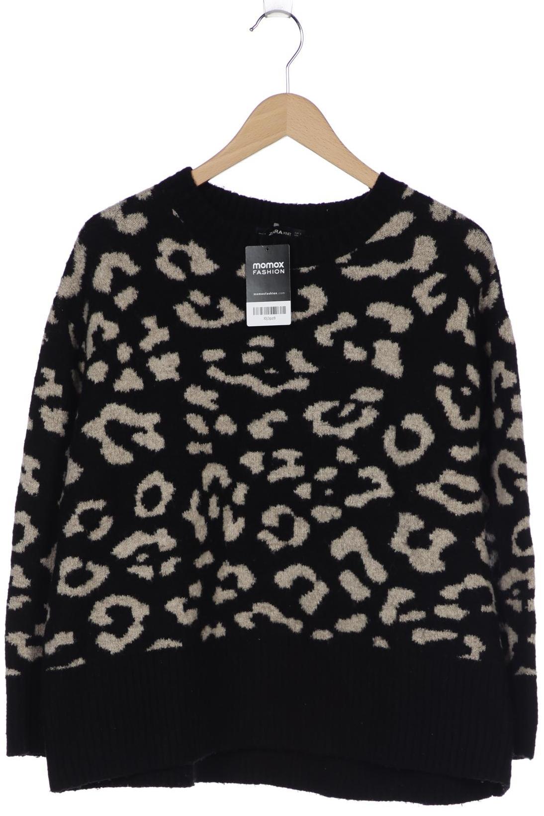 

ZARA Damen Pullover, schwarz