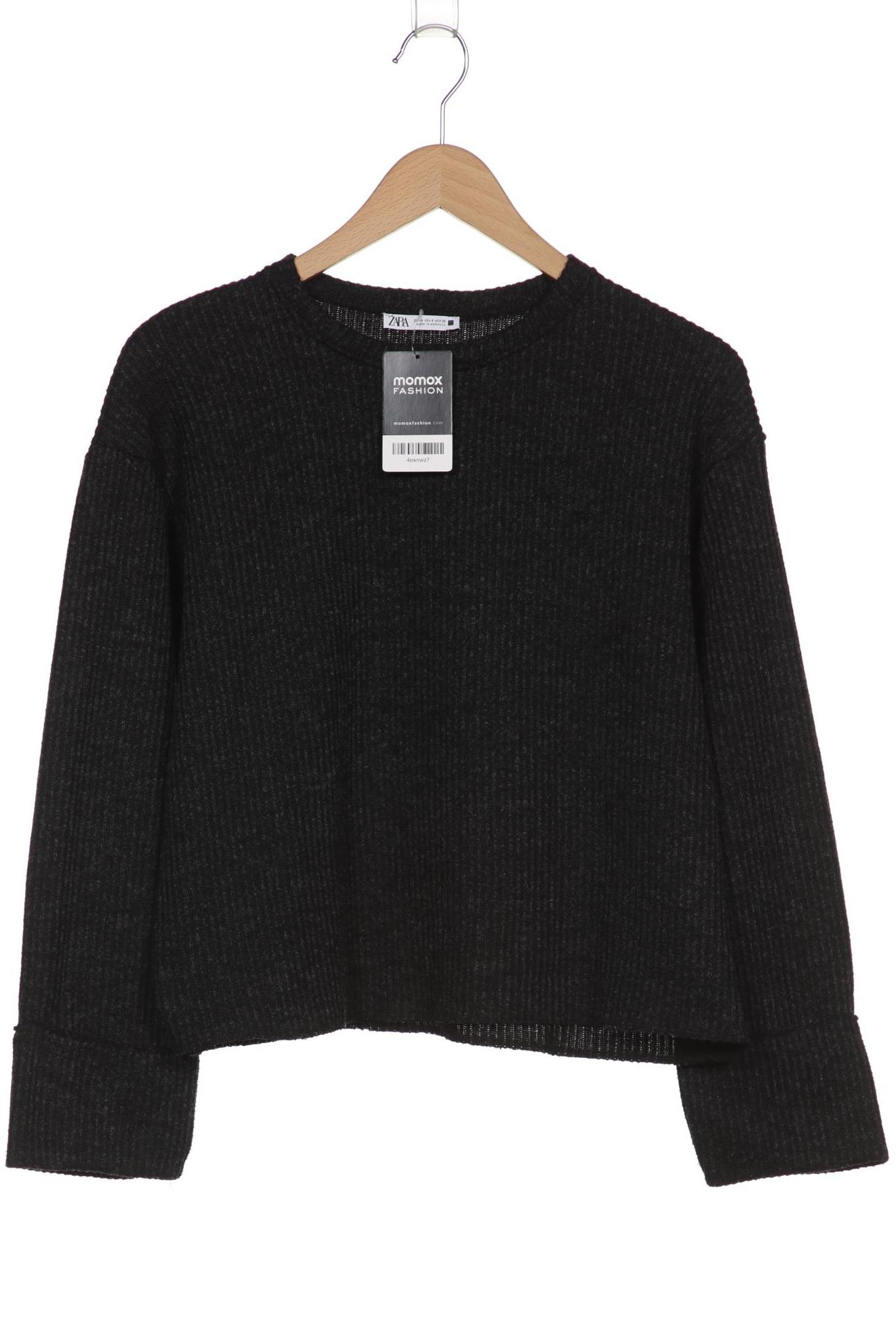 

ZARA Damen Pullover, schwarz