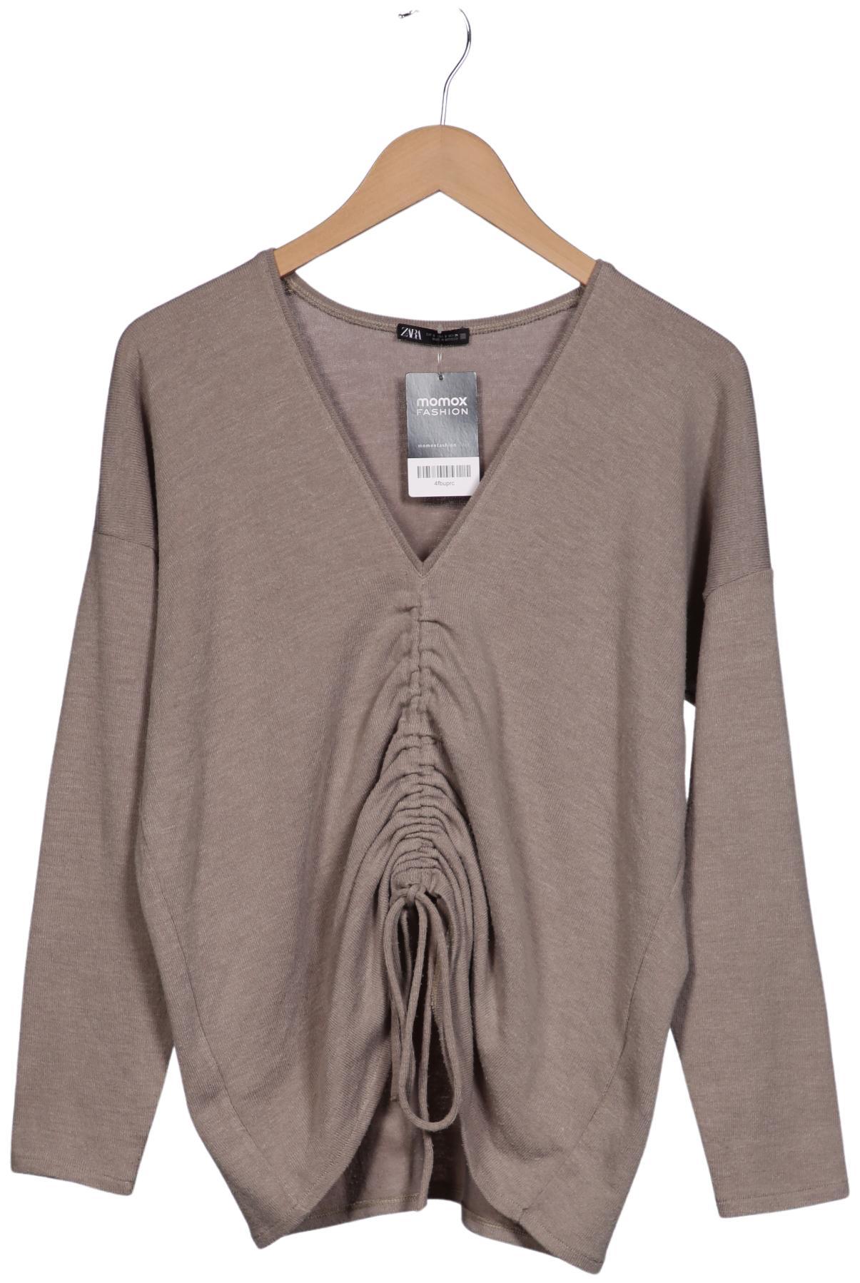 

Zara Damen Pullover, beige, Gr. 36