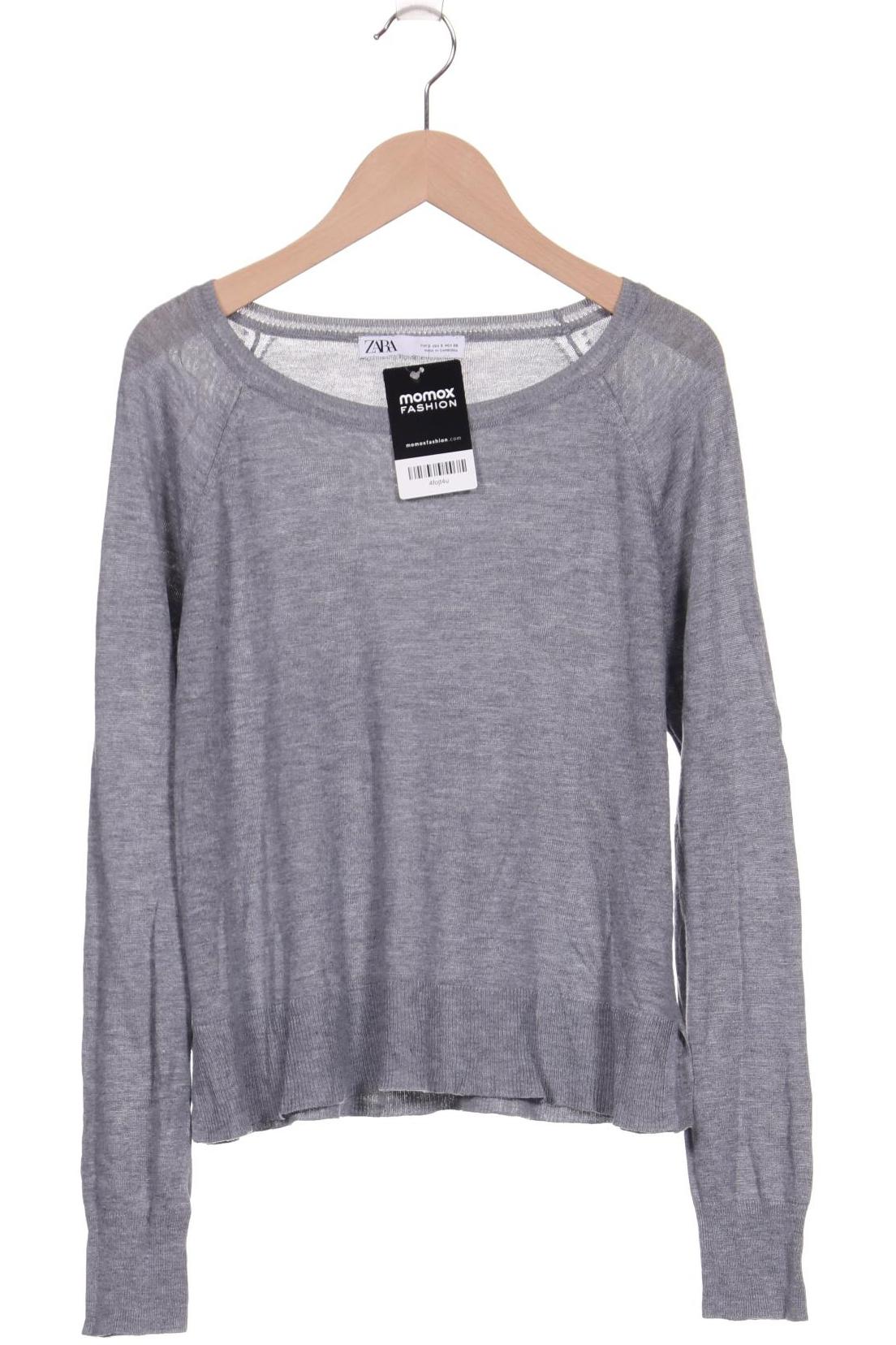 

ZARA Damen Pullover, grau