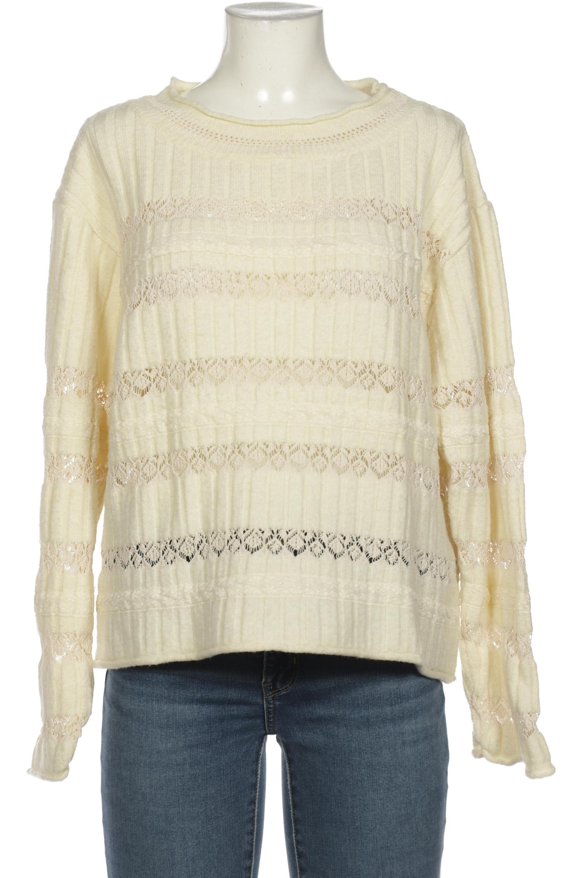 

ZARA Damen Pullover, cremeweiß