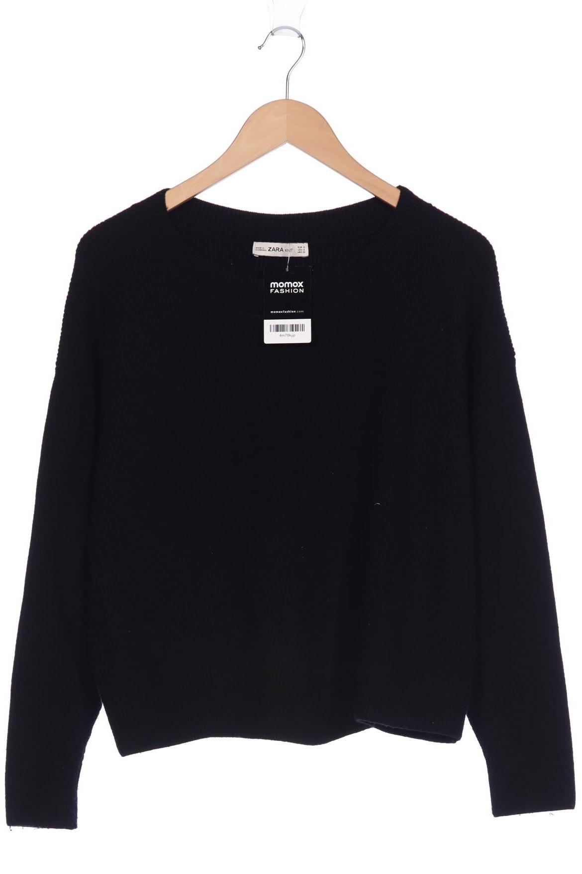 

ZARA Damen Pullover, schwarz