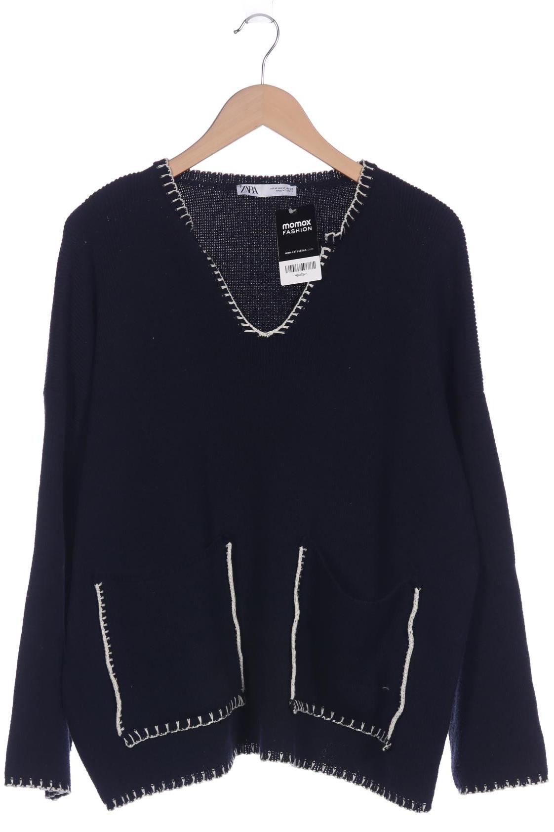 

Zara Damen Pullover, marineblau, Gr. 38