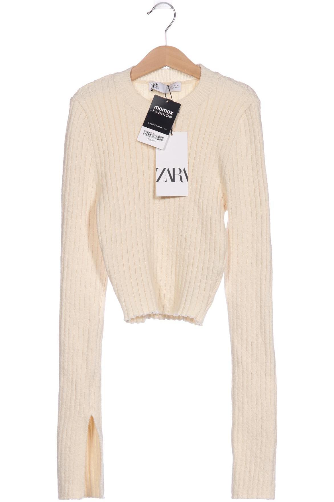 

Zara Damen Pullover, cremeweiß, Gr. 36