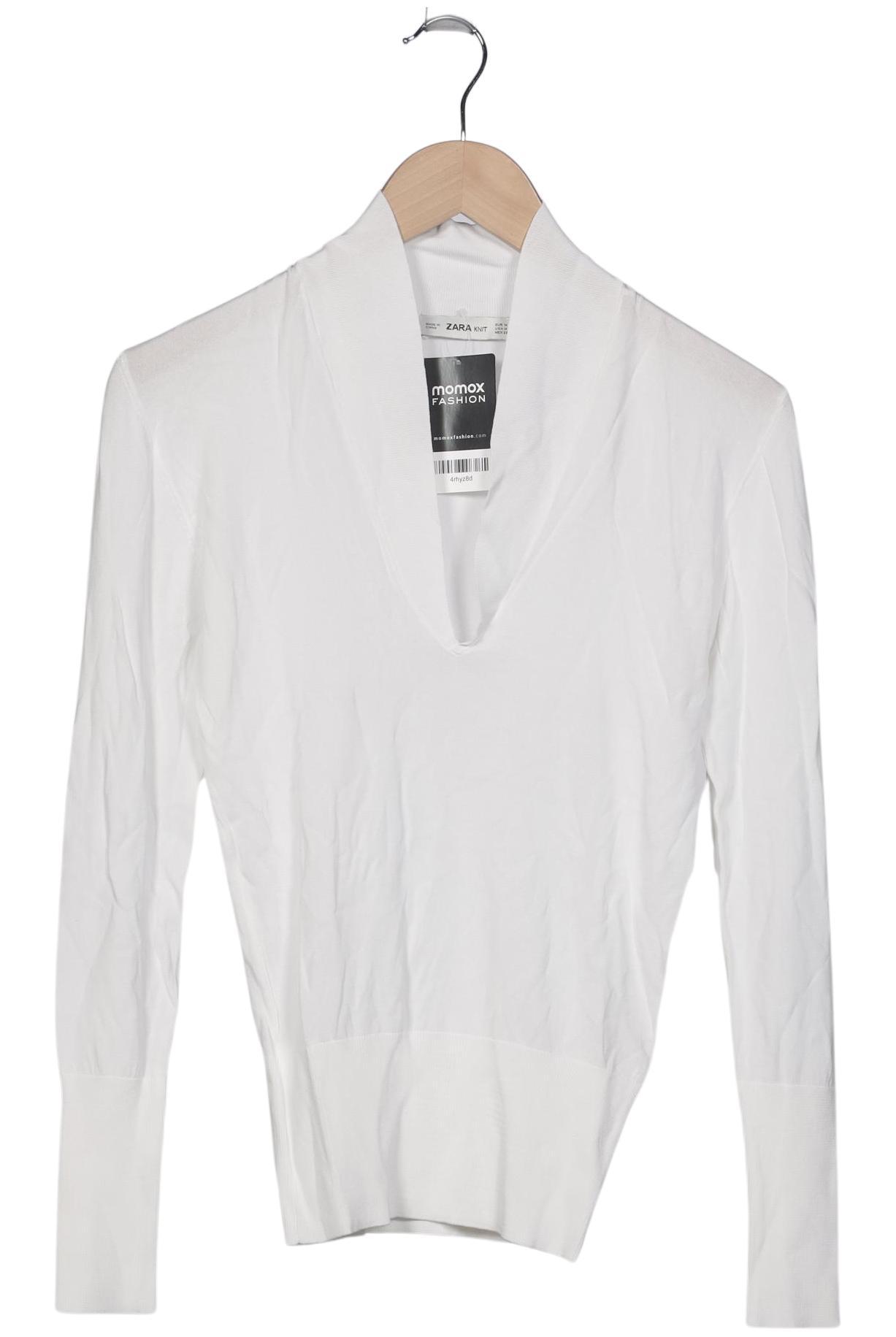 

Zara Damen Pullover, weiß, Gr. 38