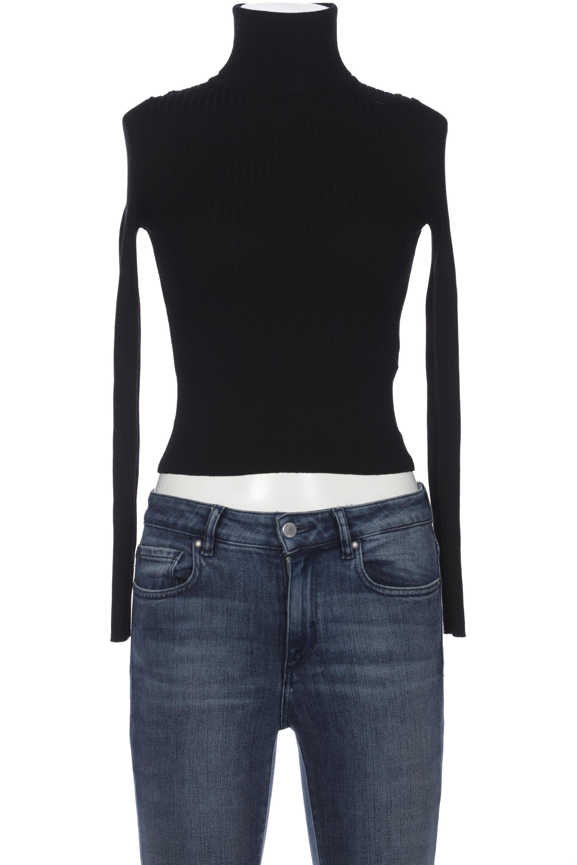 

ZARA Damen Pullover, schwarz