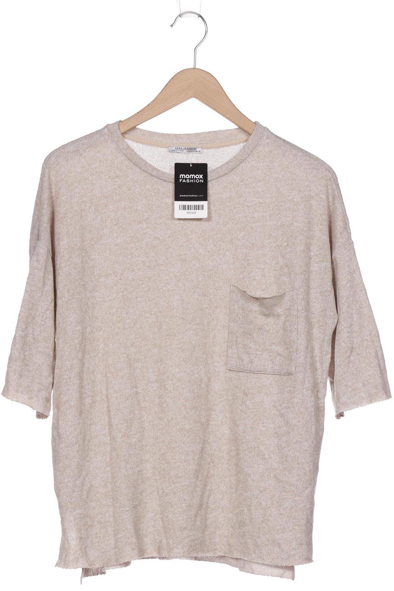 

ZARA Damen Pullover, beige