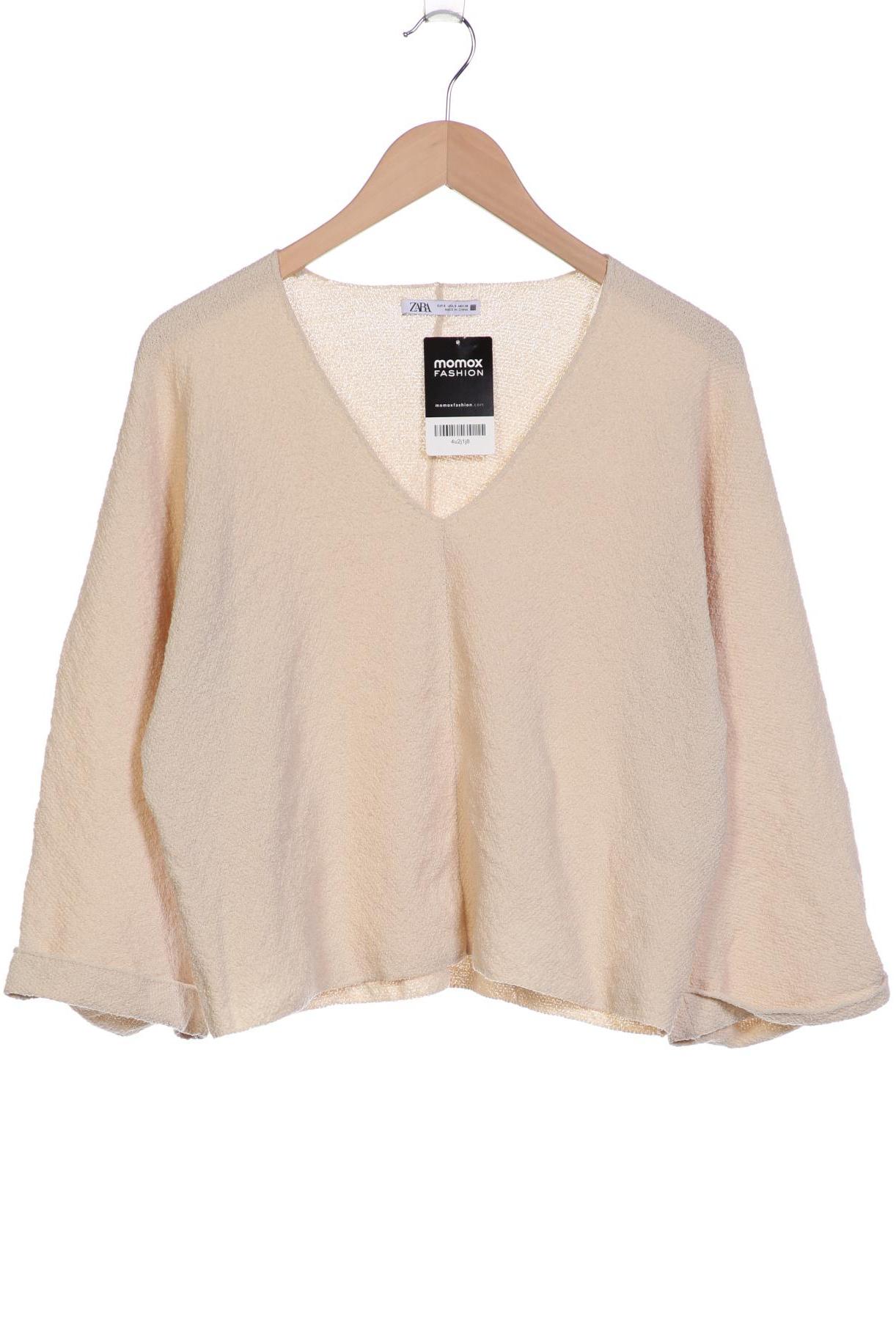 

Zara Damen Pullover, beige, Gr. 36