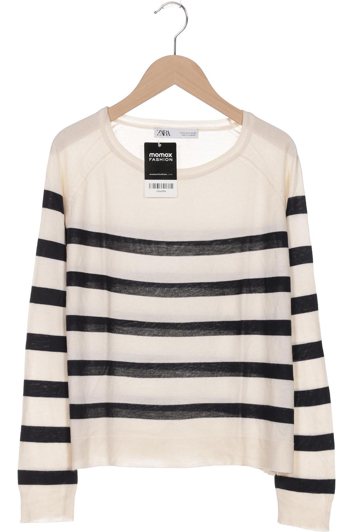 

Zara Damen Pullover, cremeweiß, Gr. 36