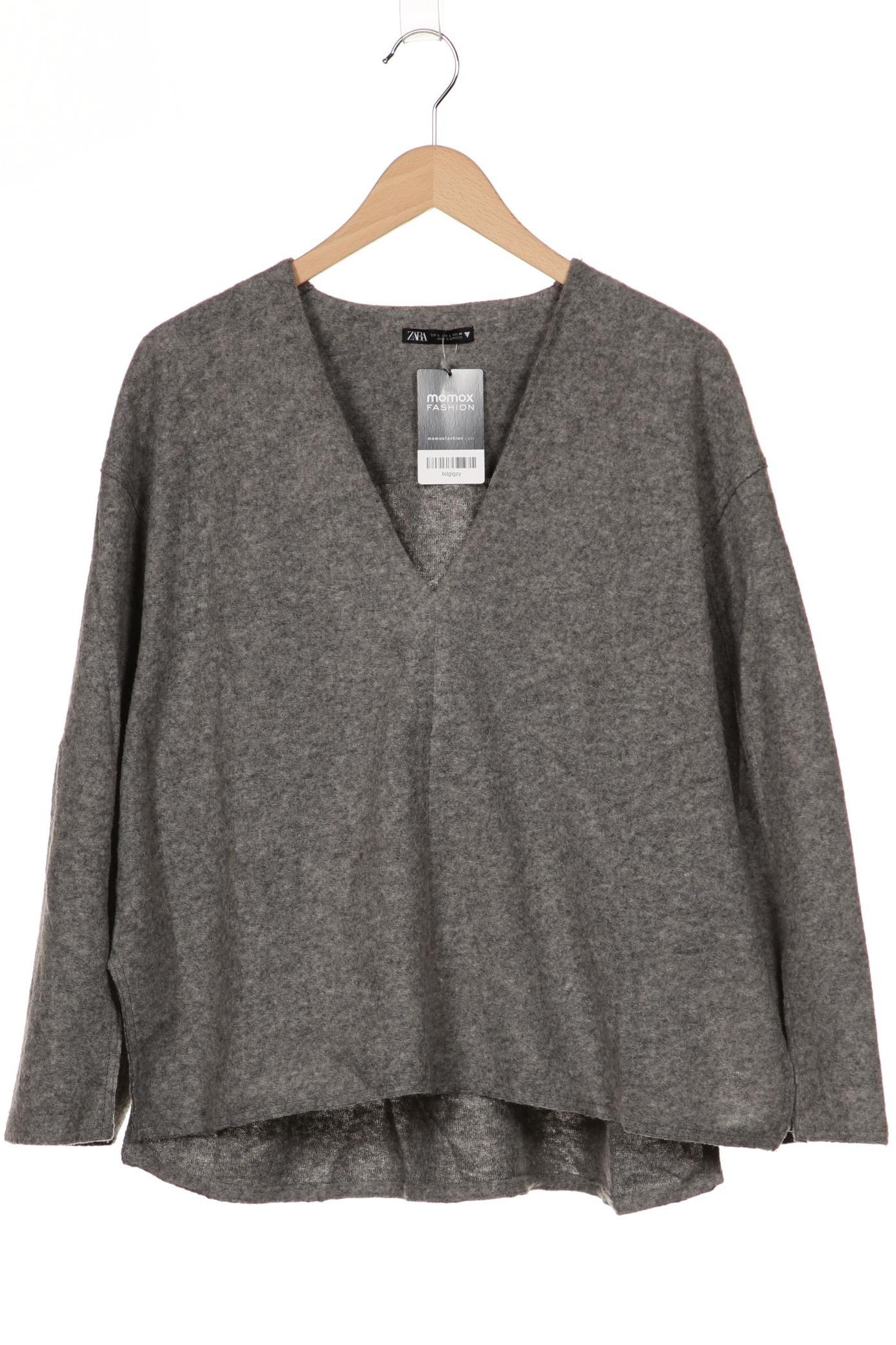 

ZARA Damen Pullover, grau
