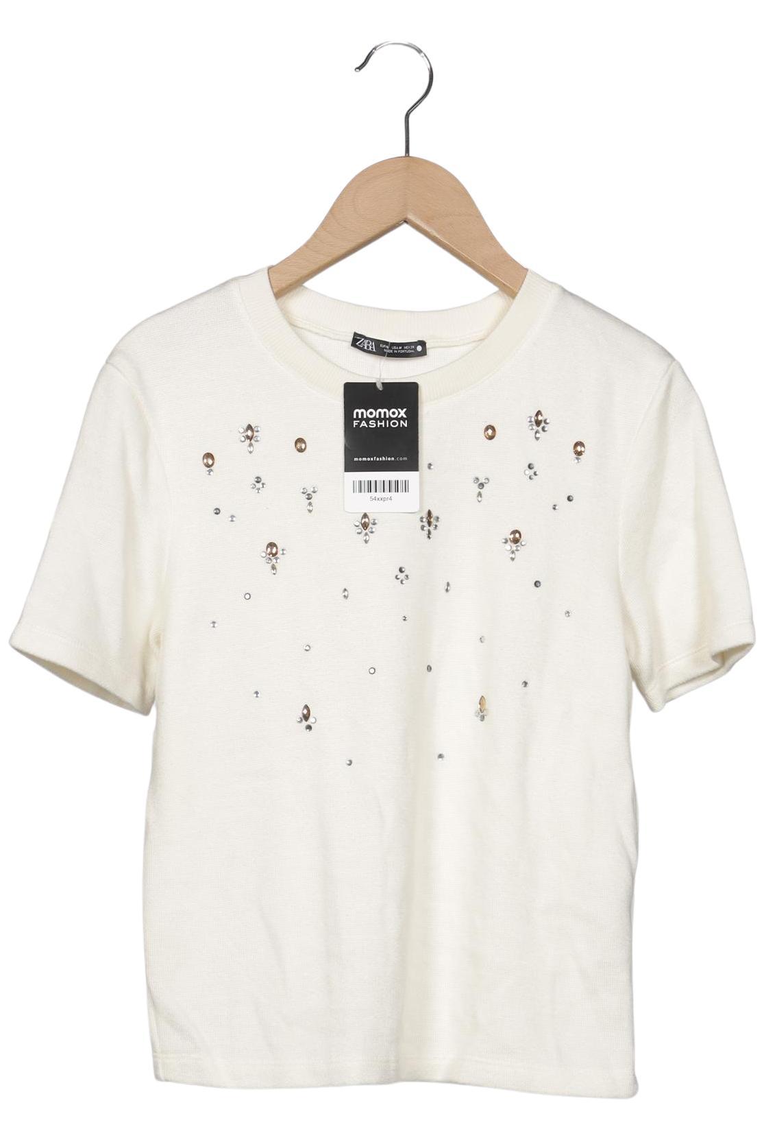 

Zara Damen Pullover, cremeweiß, Gr. 38