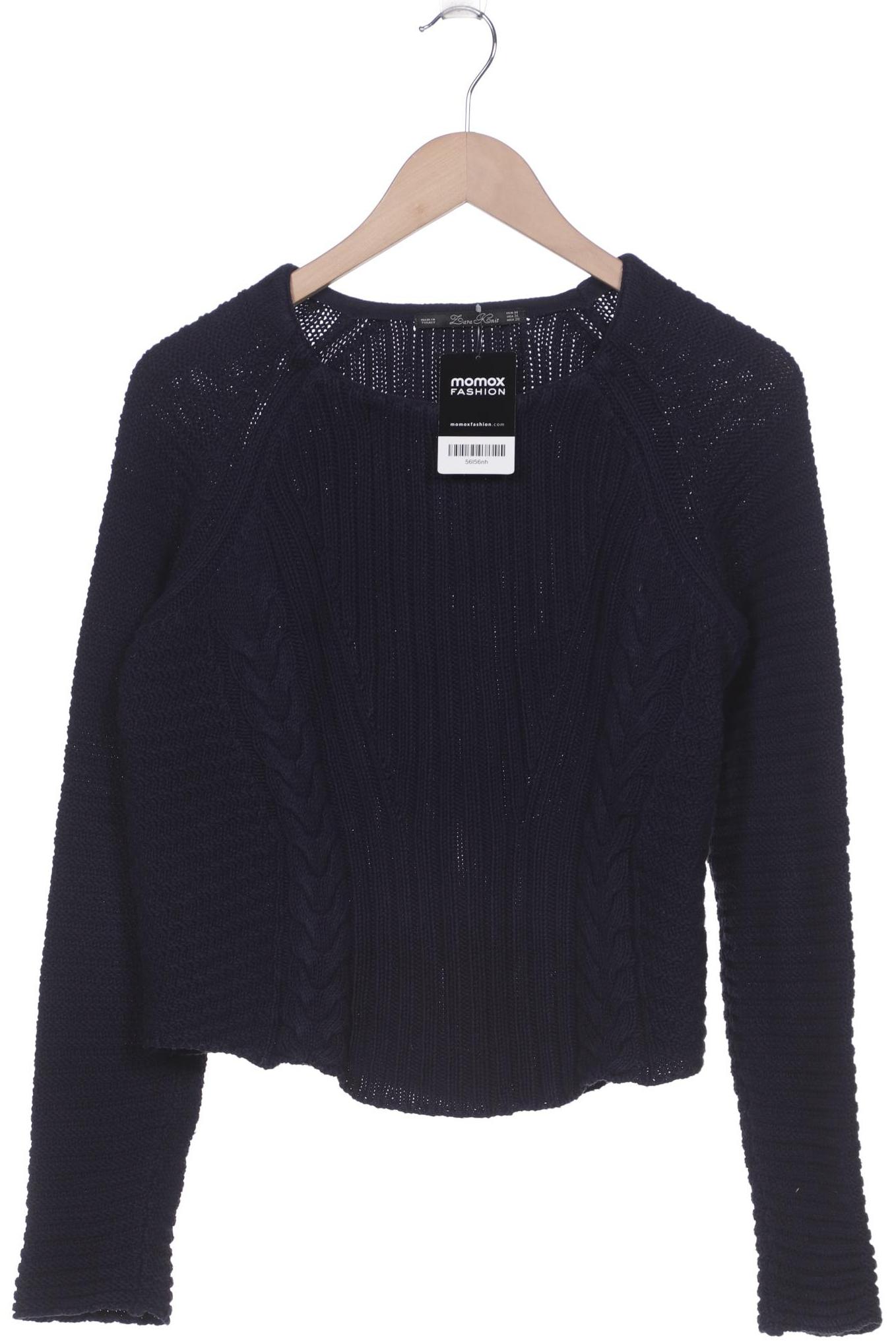 

ZARA Damen Pullover, marineblau