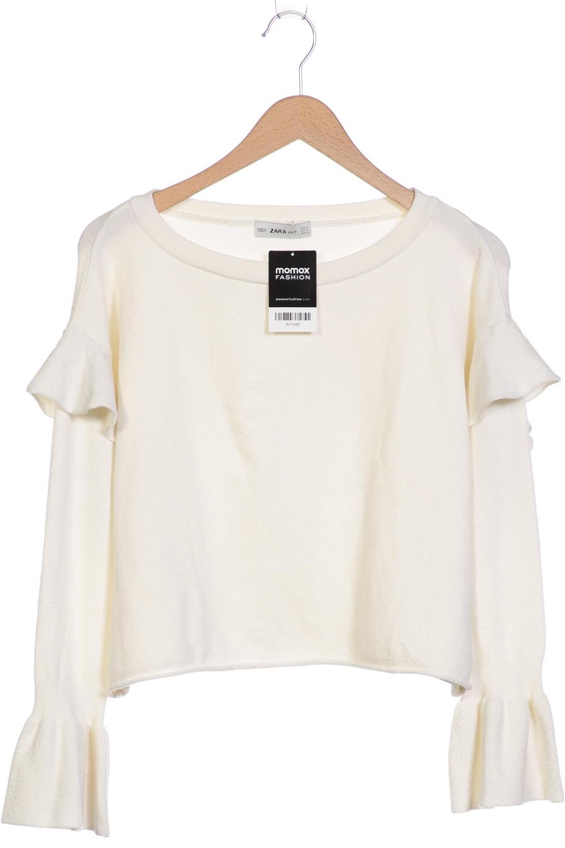 

Zara Damen Pullover, cremeweiß, Gr. 36