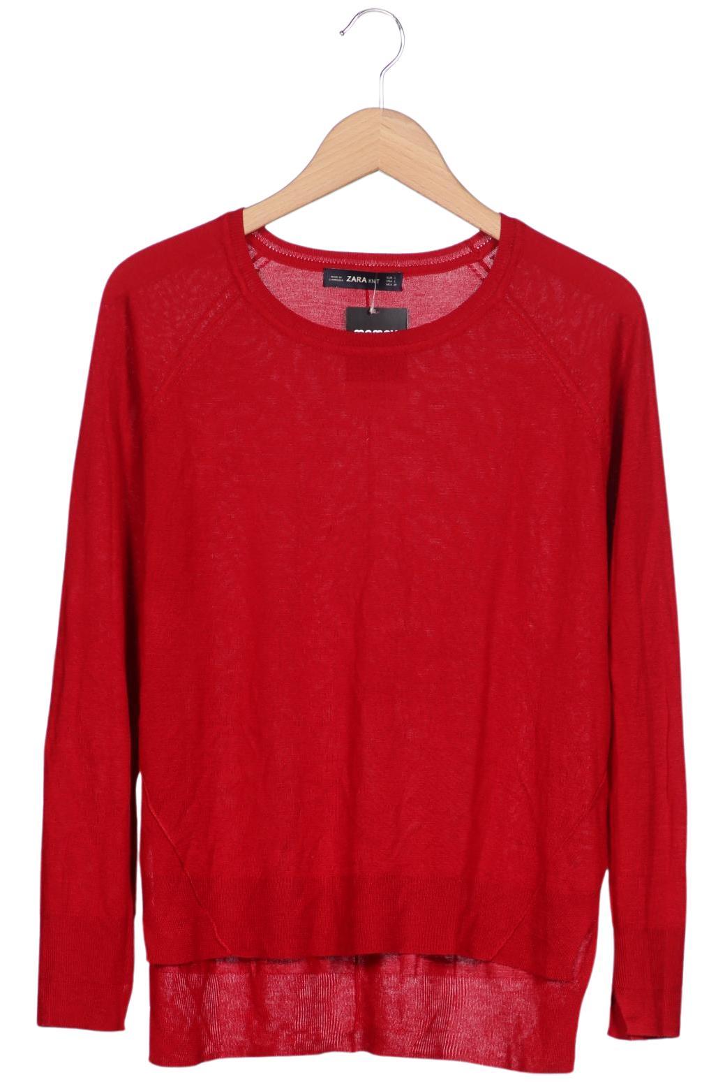 

Zara Damen Pullover, rot, Gr. 42