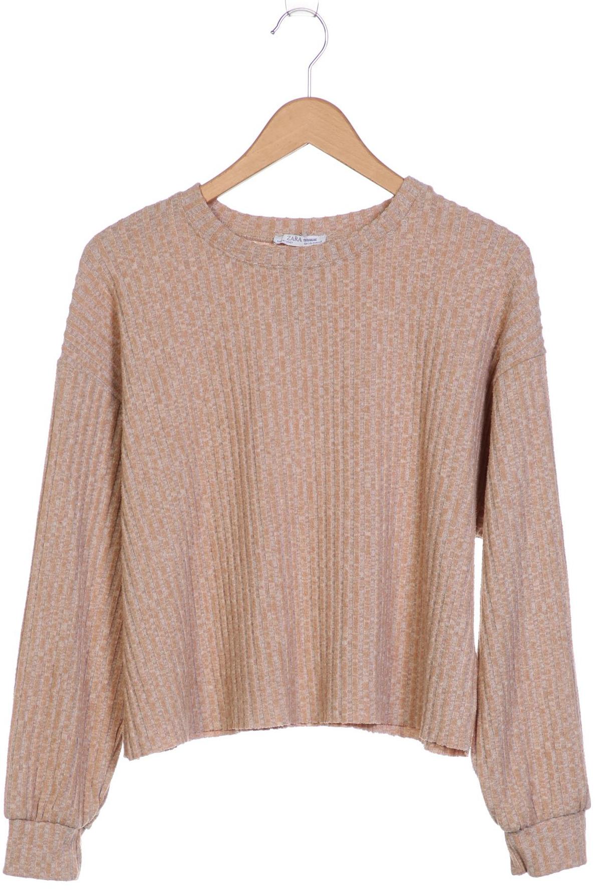 

ZARA Damen Pullover, beige