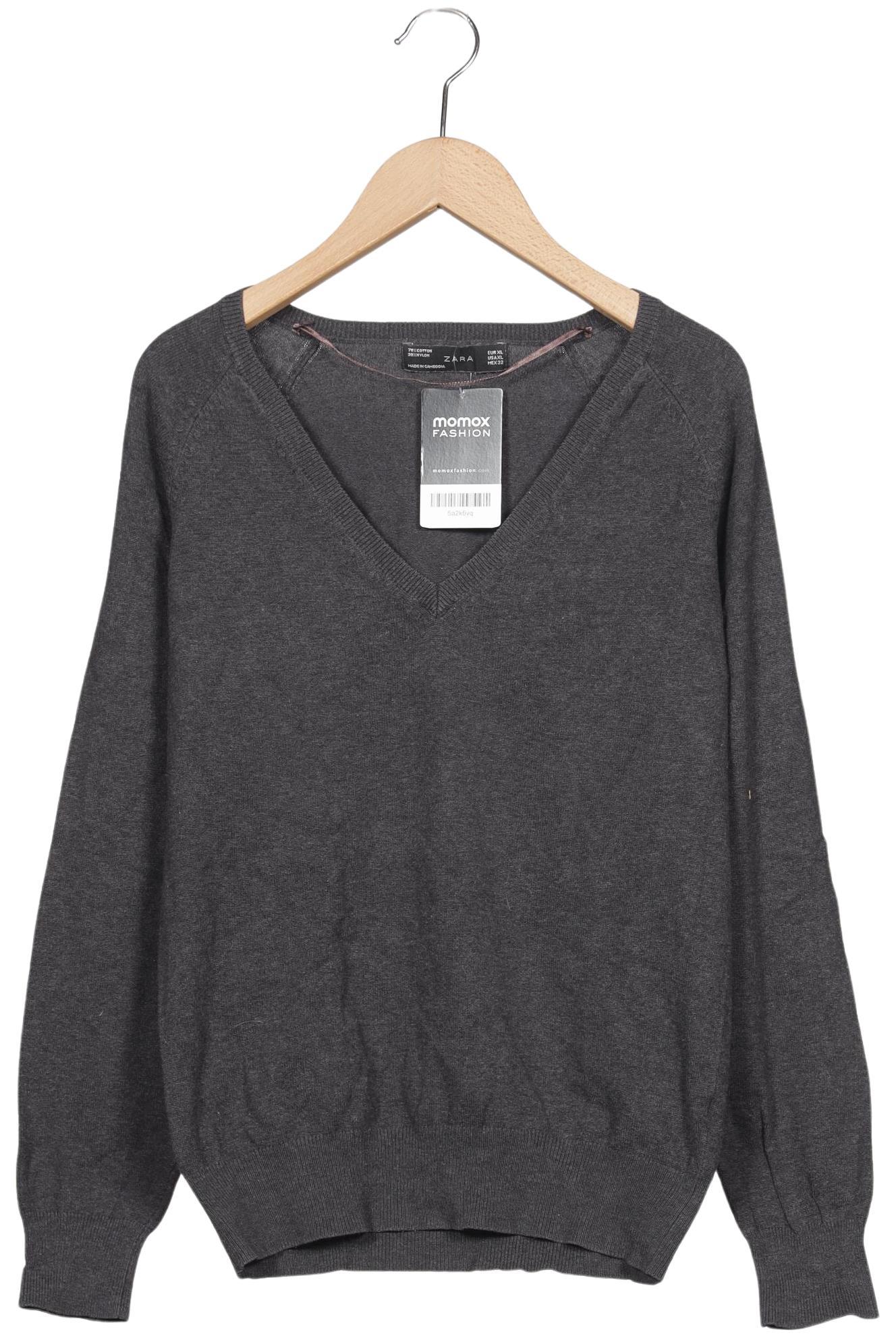 

Zara Damen Pullover, grau, Gr. 44