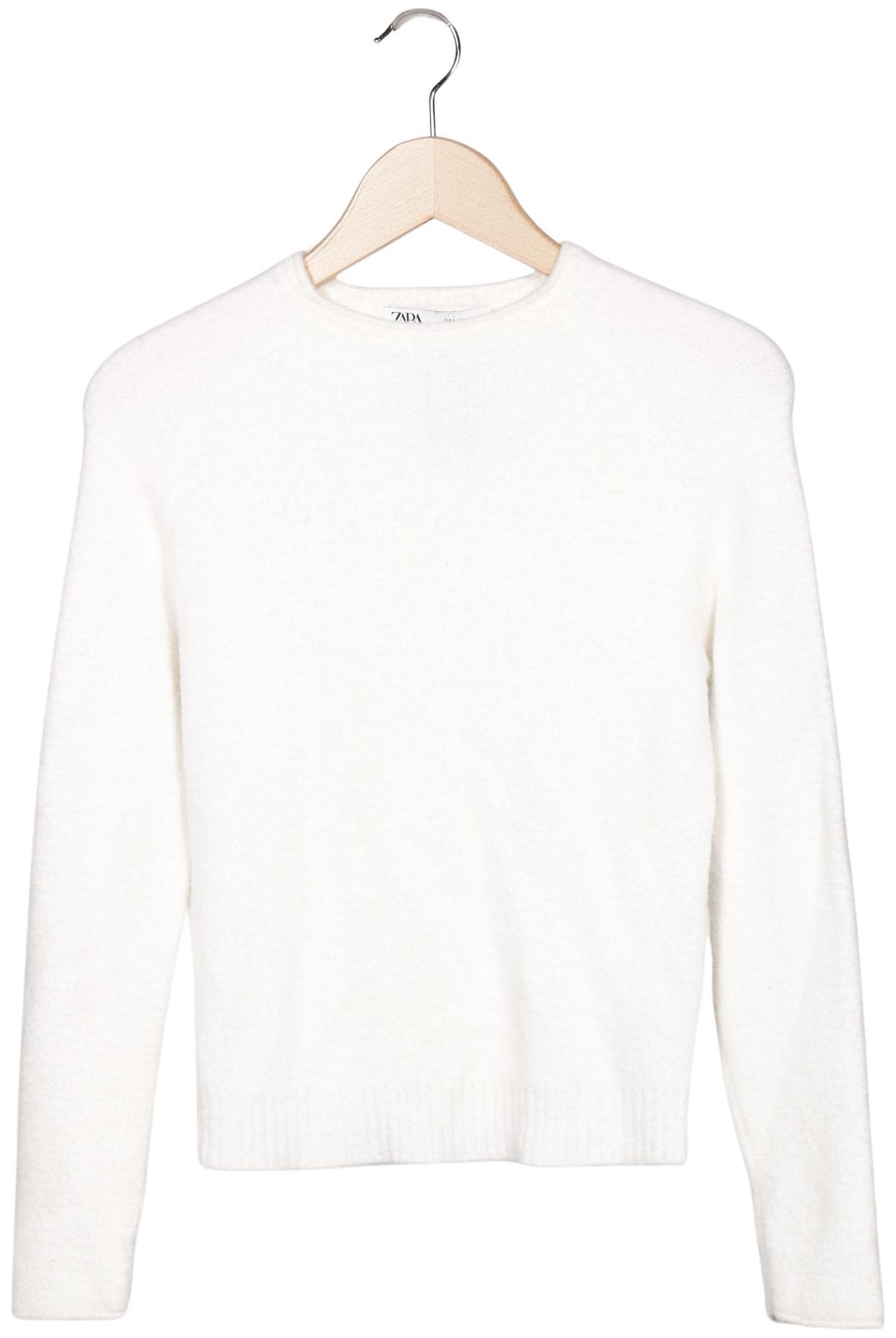 

Zara Damen Pullover, weiß, Gr. 42