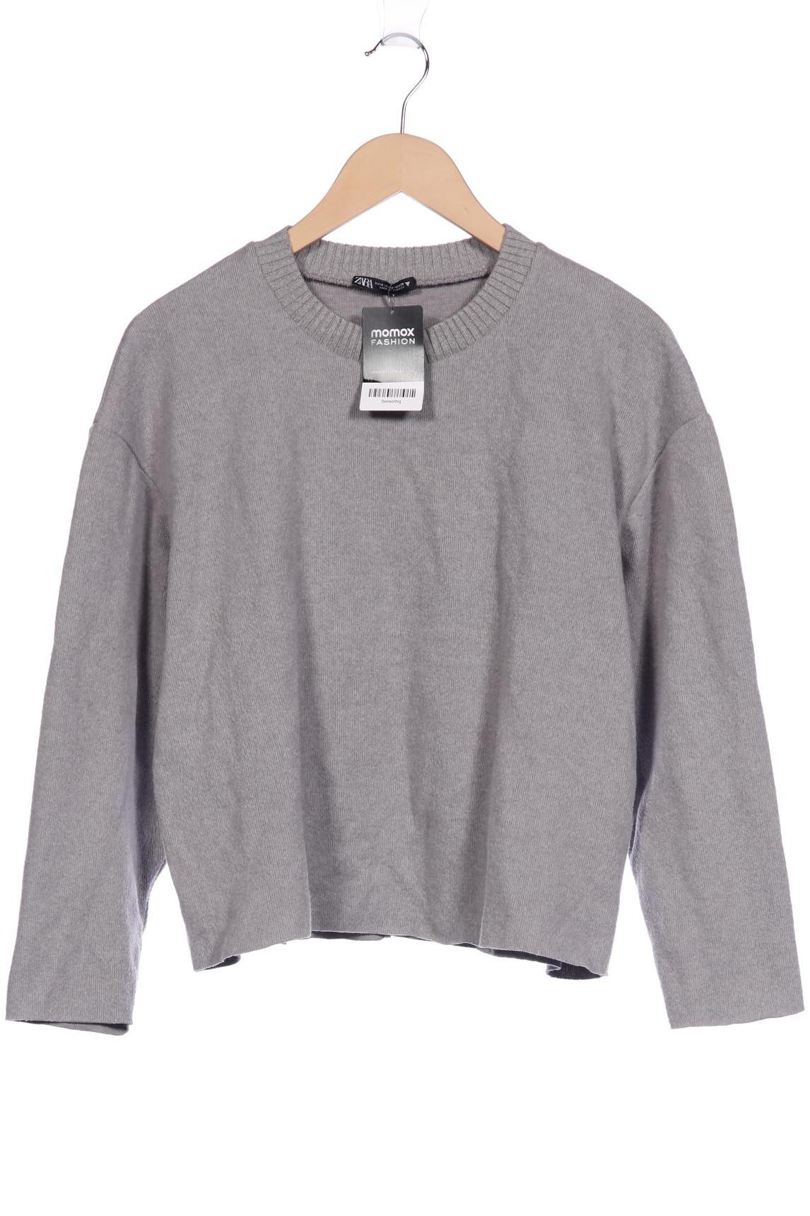 

ZARA Damen Pullover, grau