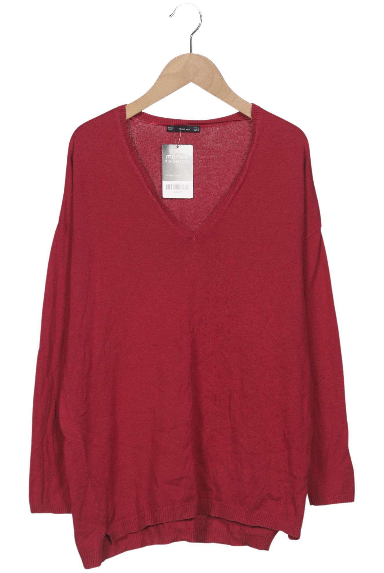 

Zara Damen Pullover, rot, Gr. 36