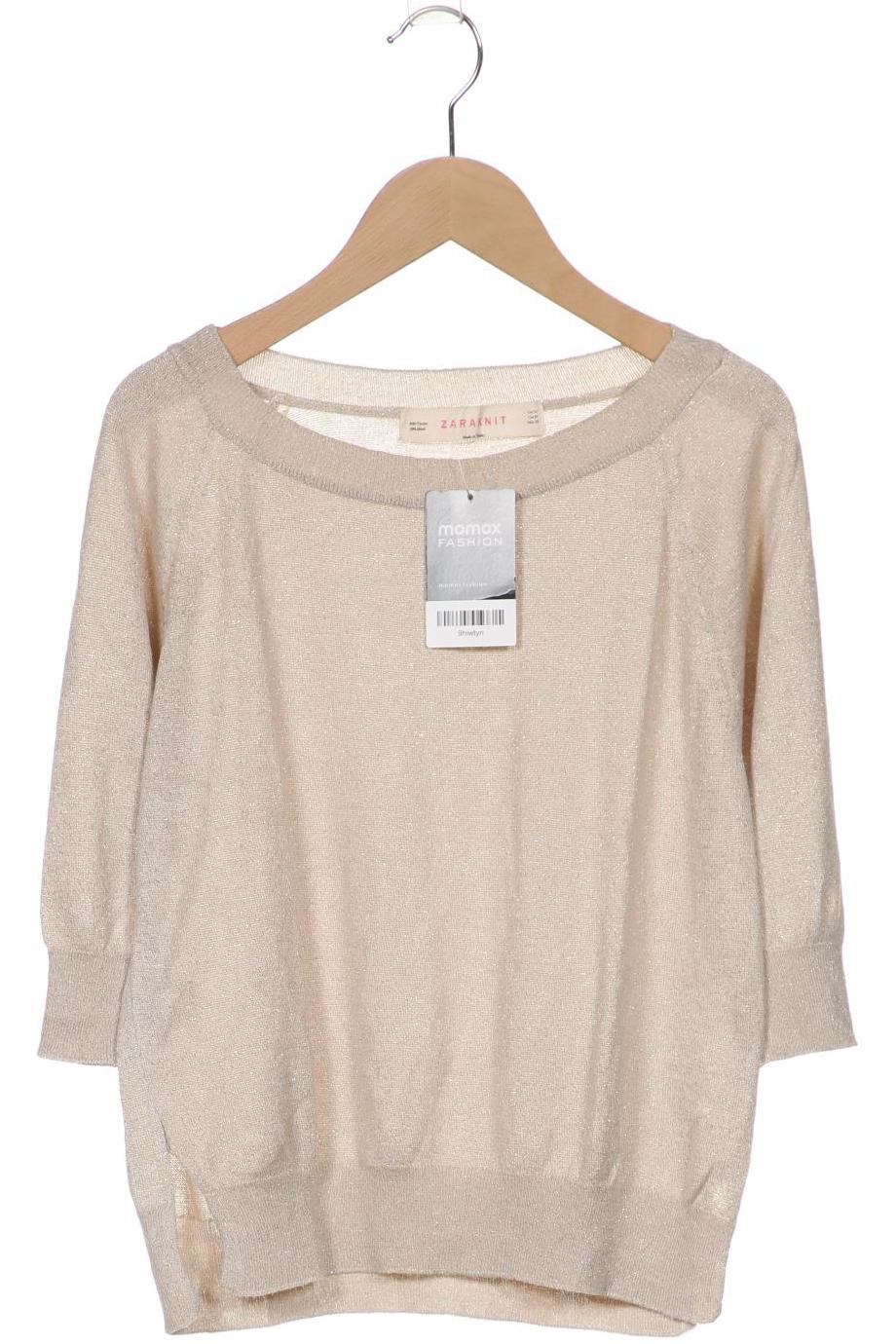 

ZARA Damen Pullover, beige