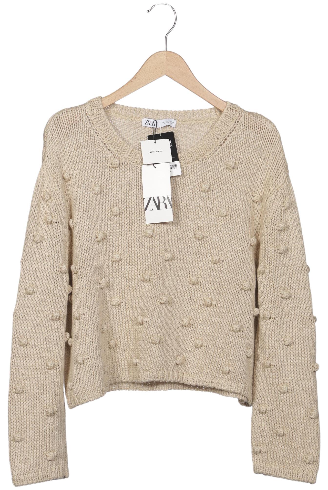 

Zara Damen Pullover, beige, Gr. 42