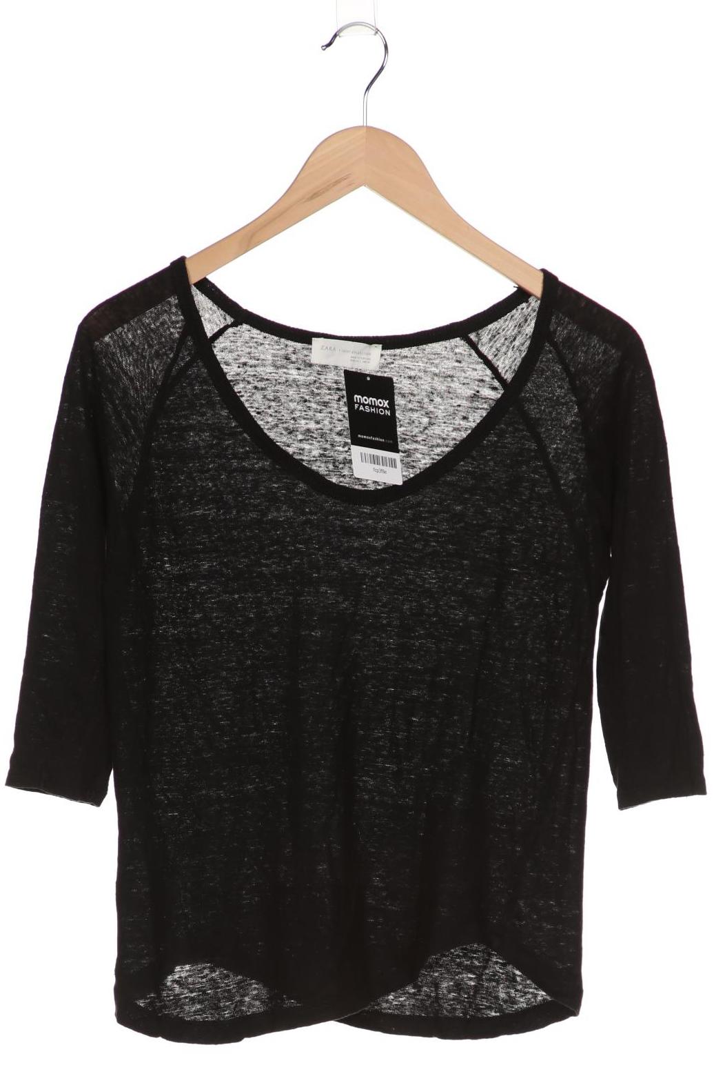 

ZARA Damen Pullover, schwarz