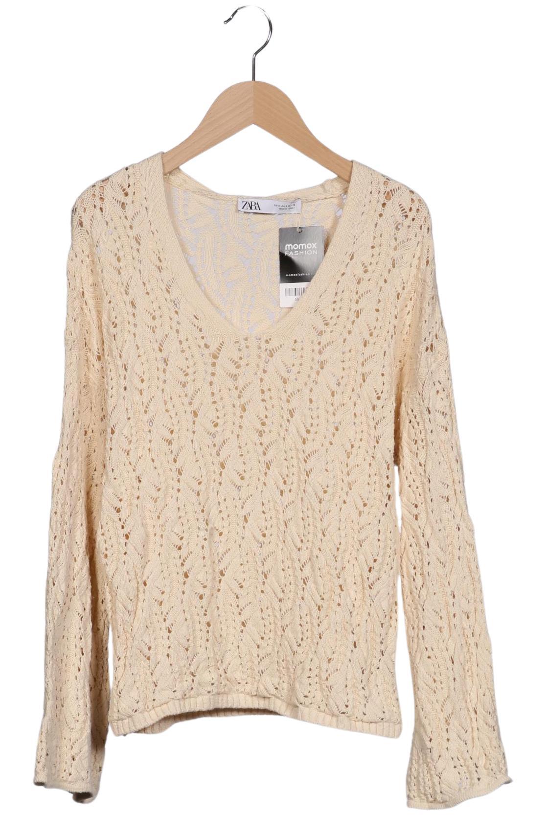 

Zara Damen Pullover, beige, Gr. 36