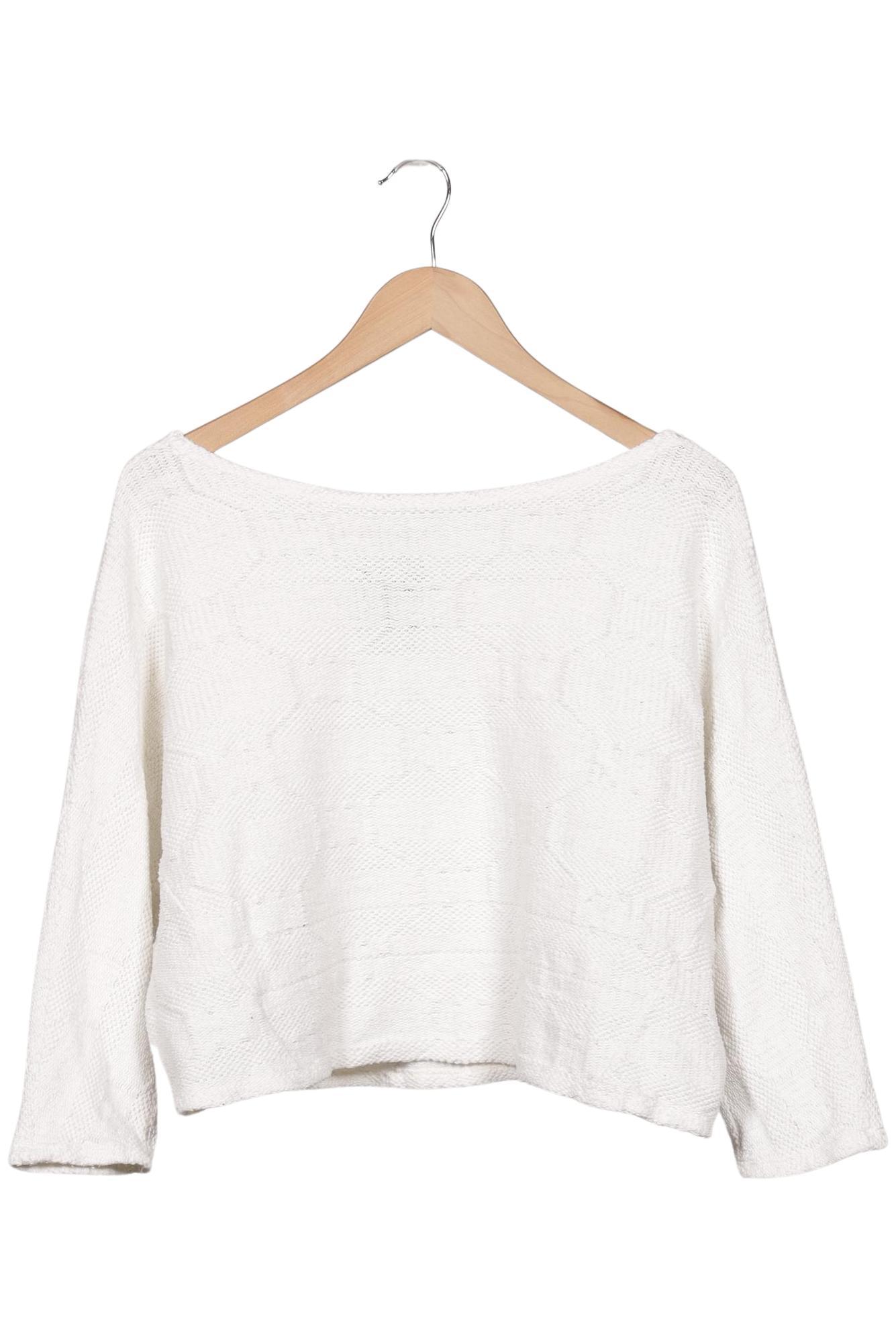 

Zara Damen Pullover, weiß, Gr. 36