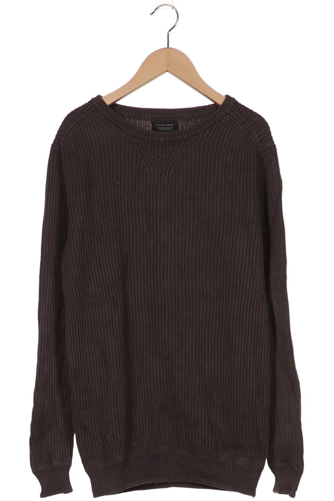 

ZARA Damen Pullover, grau