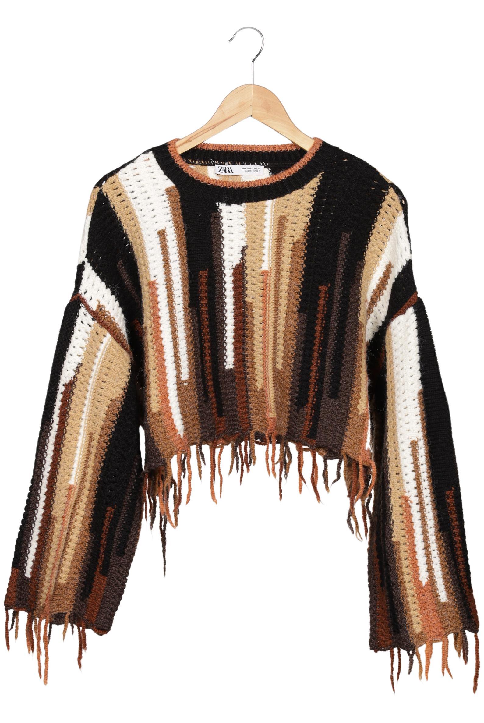 

Zara Damen Pullover, mehrfarbig, Gr. 42