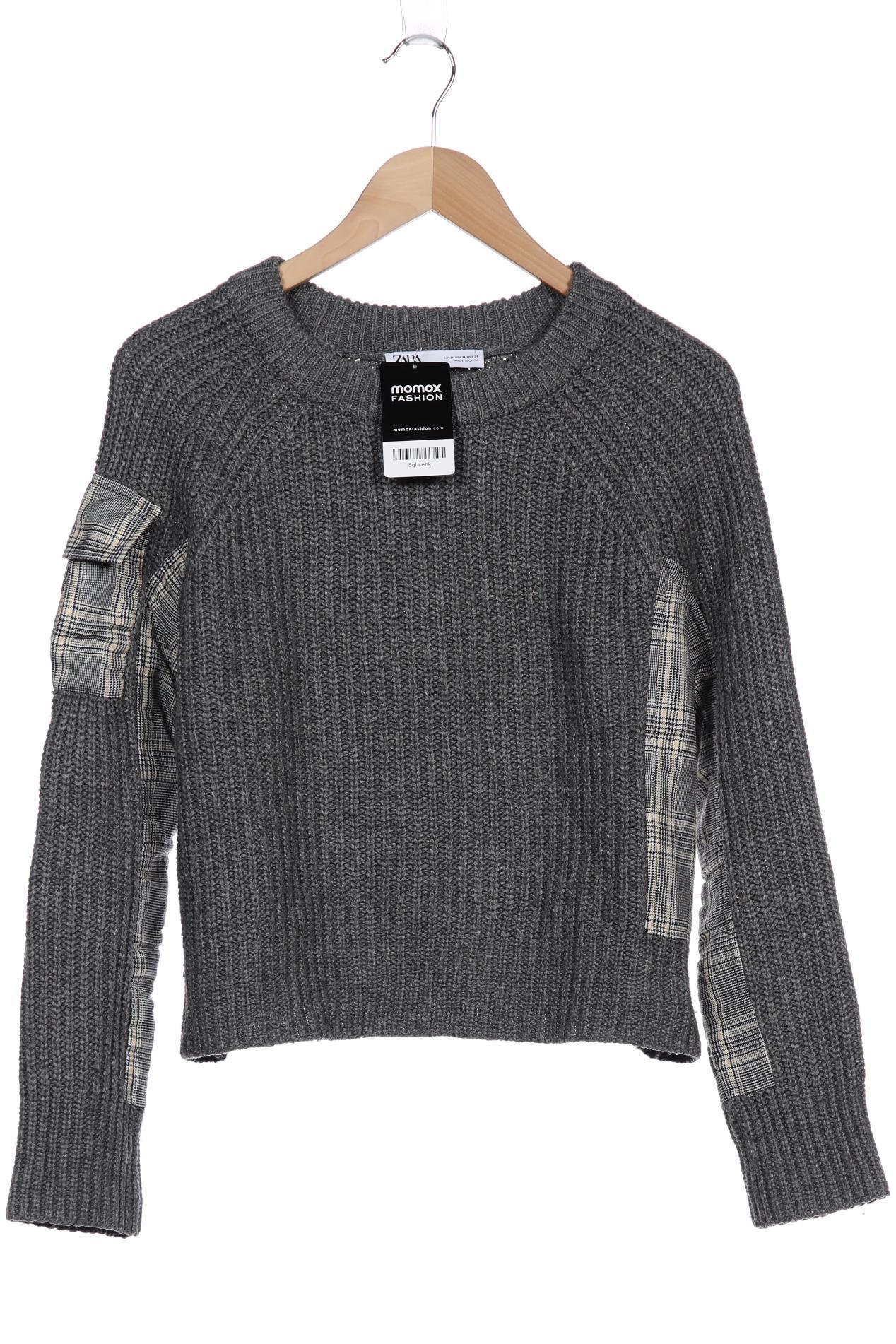 

ZARA Damen Pullover, grau