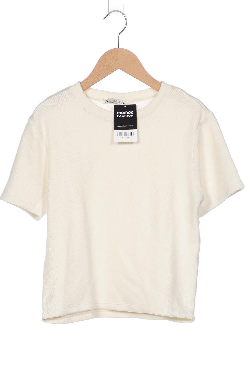 

Zara Damen Pullover, weiß, Gr. 38