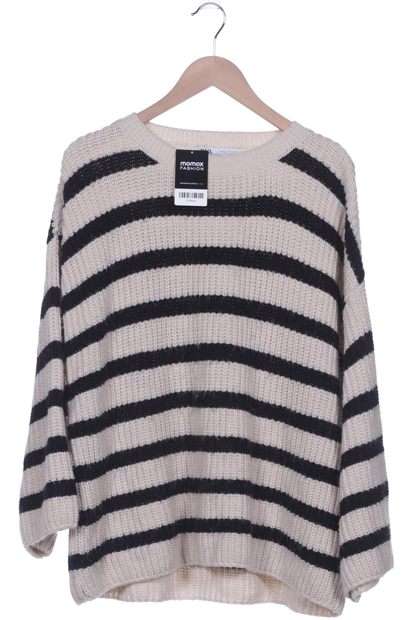 

ZARA Damen Pullover, beige
