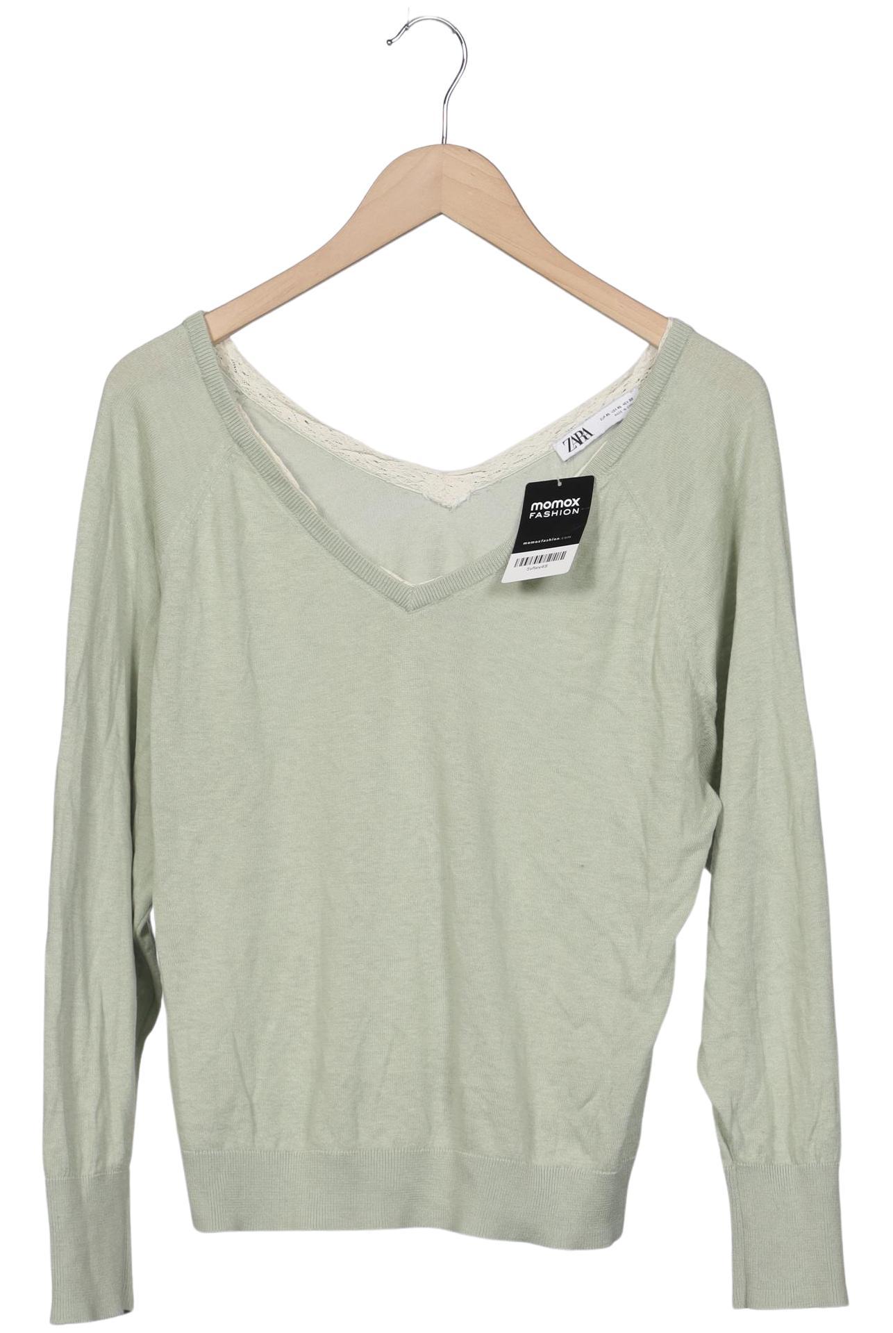 

Zara Damen Pullover, hellgrün, Gr. 44