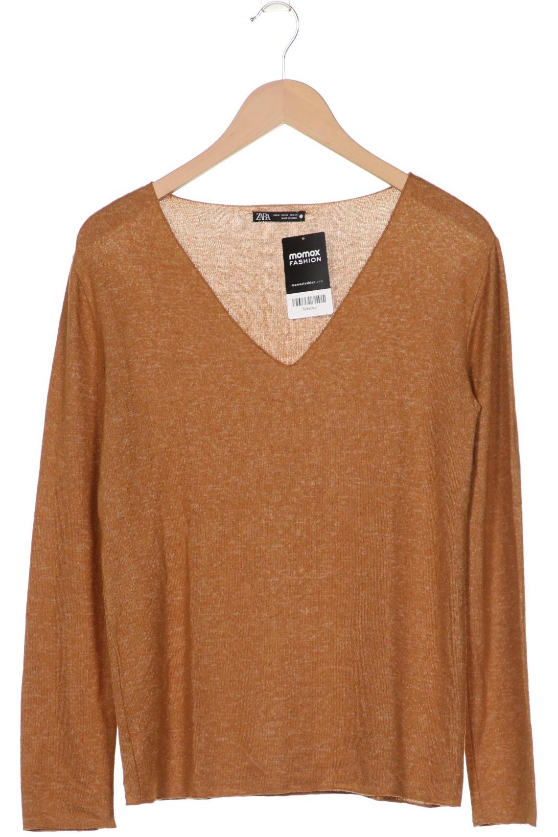 

ZARA Damen Pullover, beige