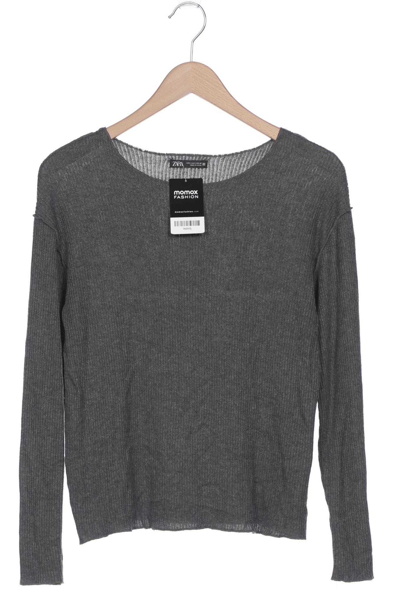 

ZARA Damen Pullover, grau