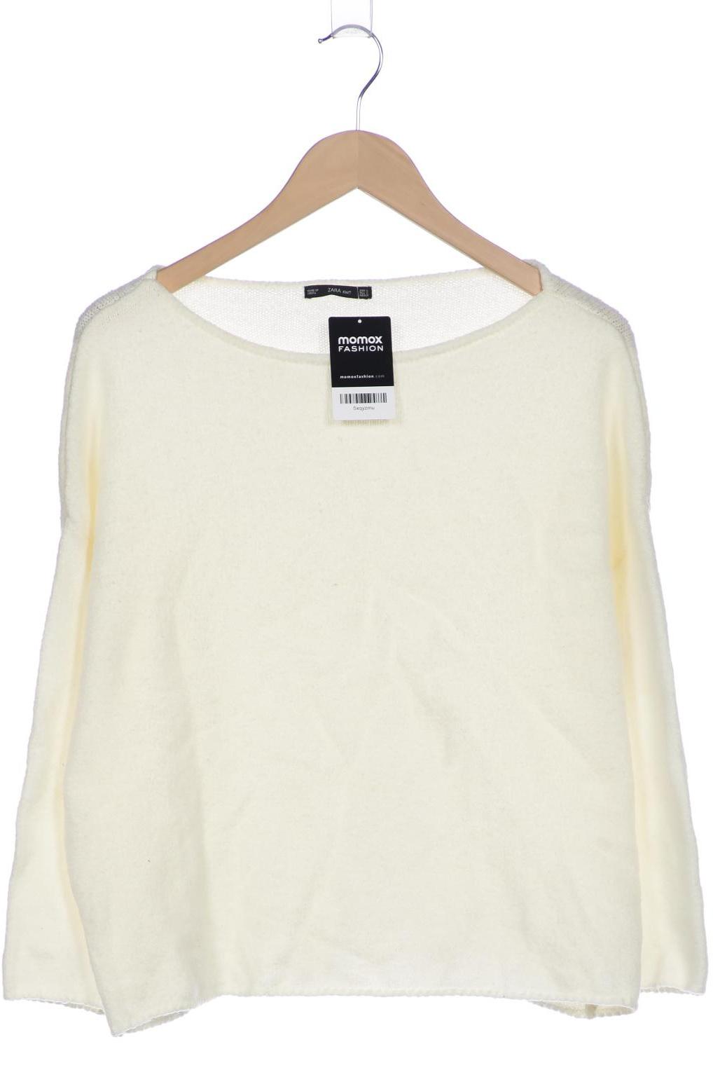 

Zara Damen Pullover, cremeweiß, Gr. 36