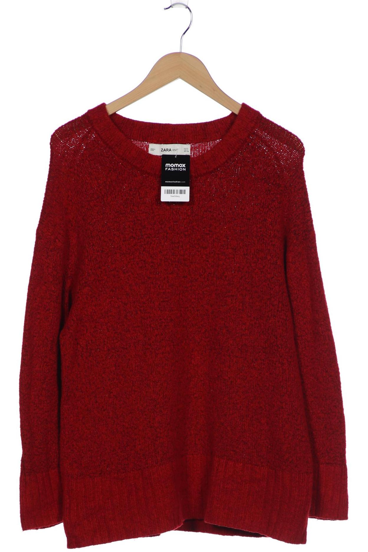 

ZARA Damen Pullover, rot