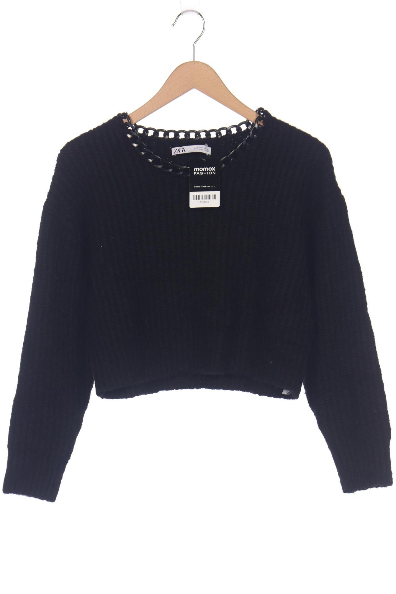 

Zara Damen Pullover, schwarz, Gr. 36
