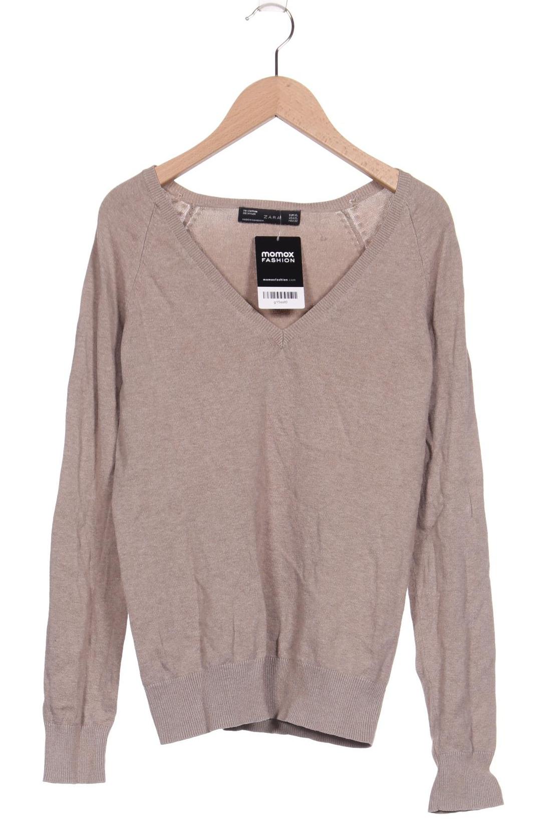 

Zara Damen Pullover, beige, Gr. 44