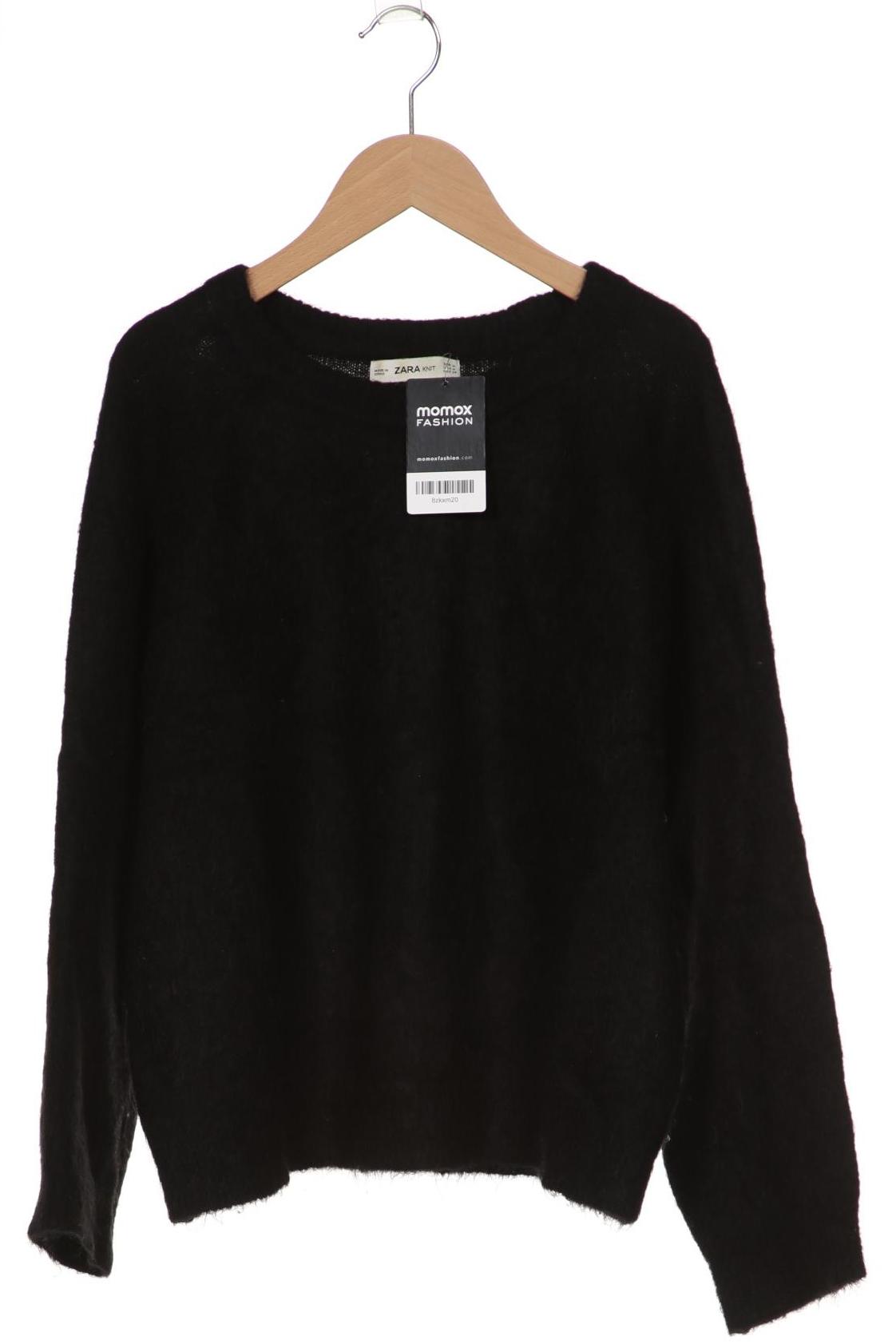 

ZARA Damen Pullover, schwarz