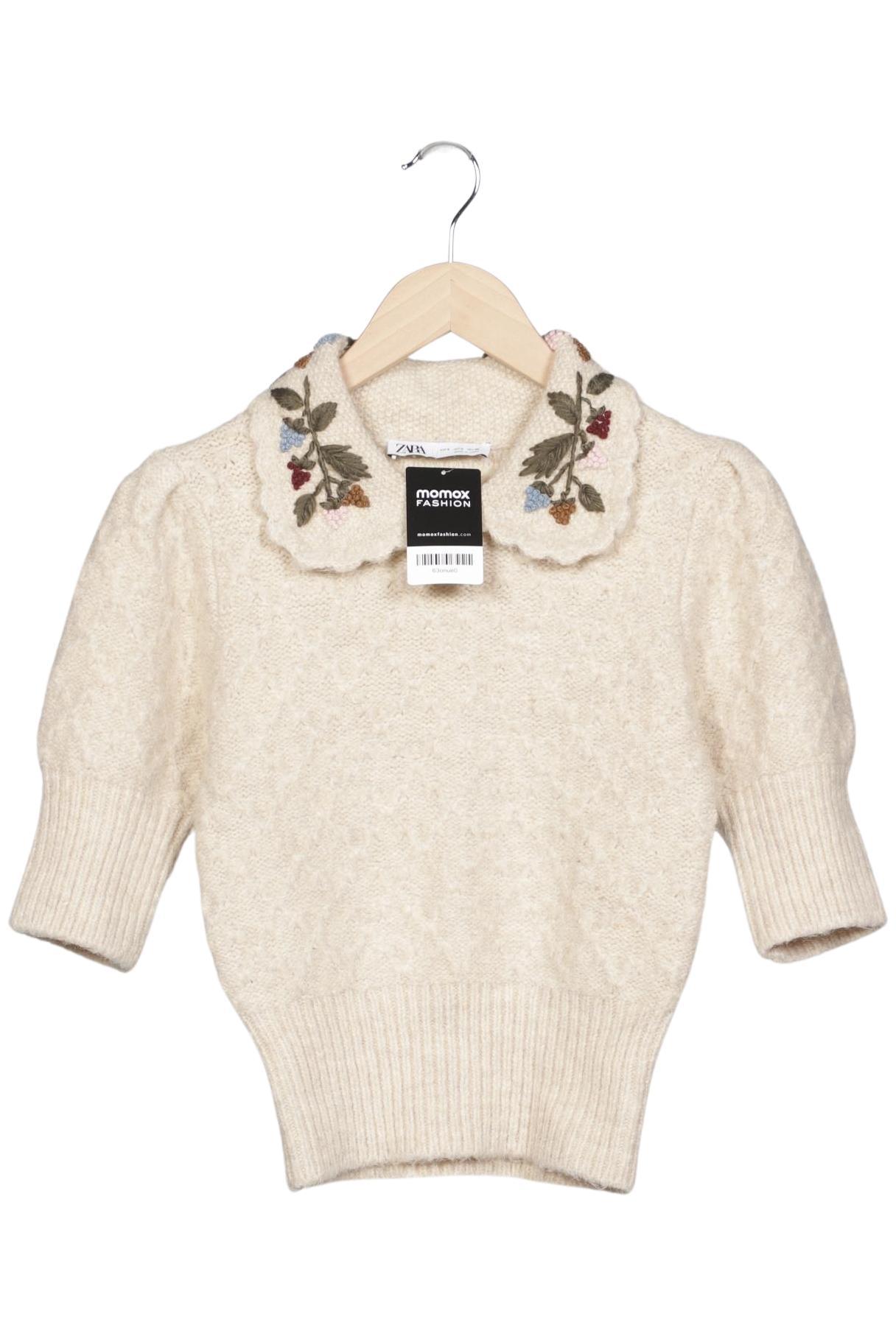 

Zara Damen Pullover, beige, Gr. 36
