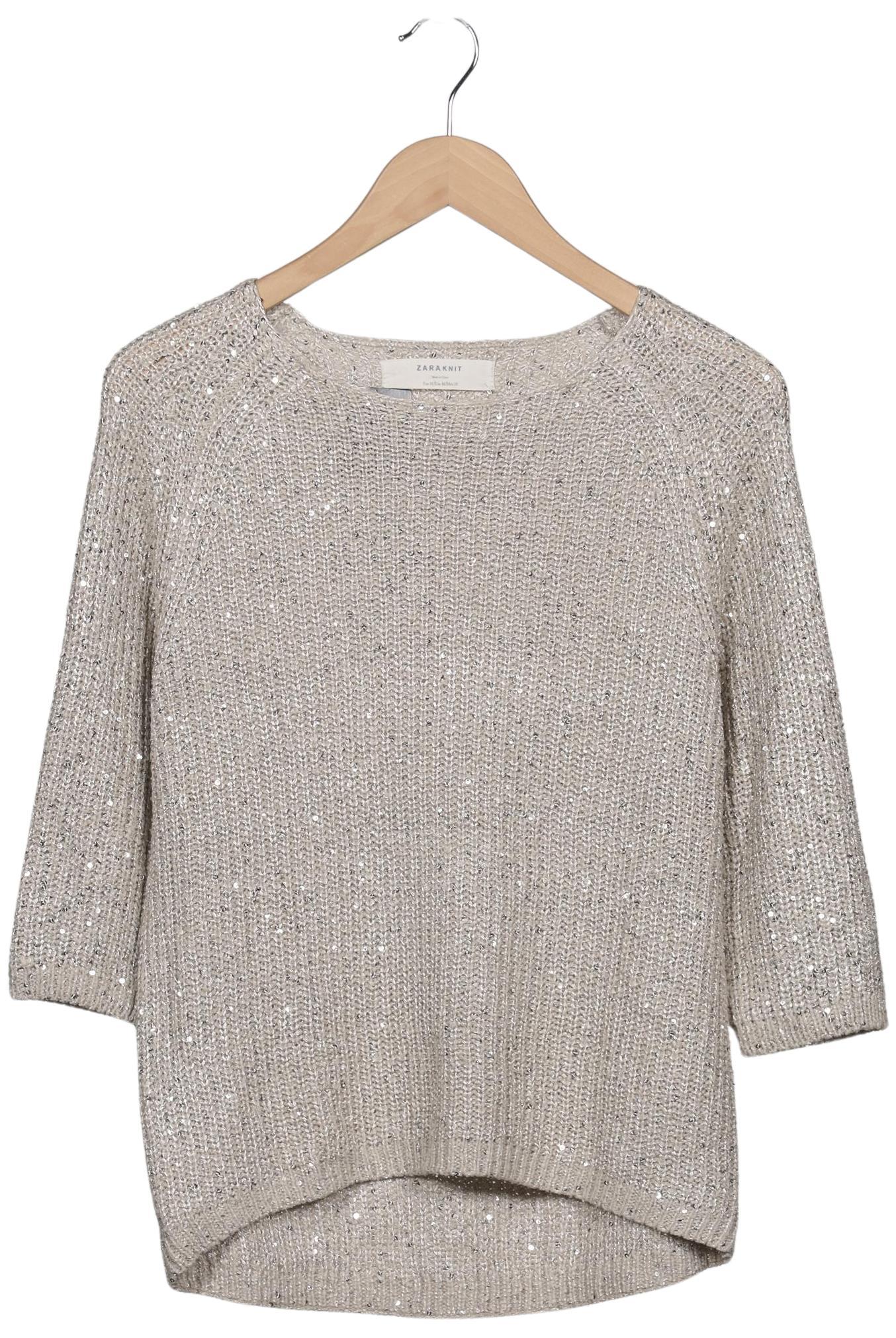 

Zara Damen Pullover, beige, Gr. 38