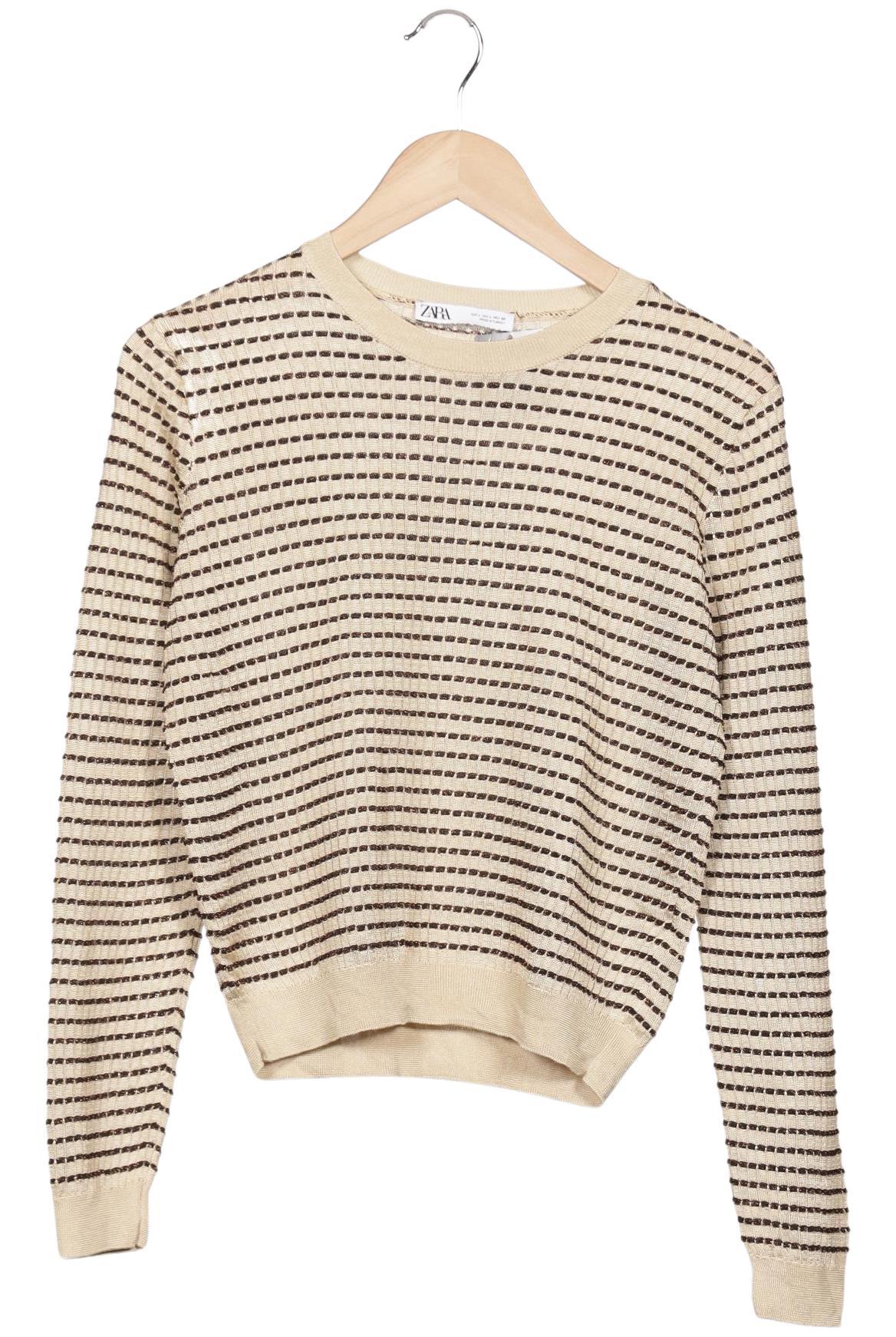 

Zara Damen Pullover, beige, Gr. 42