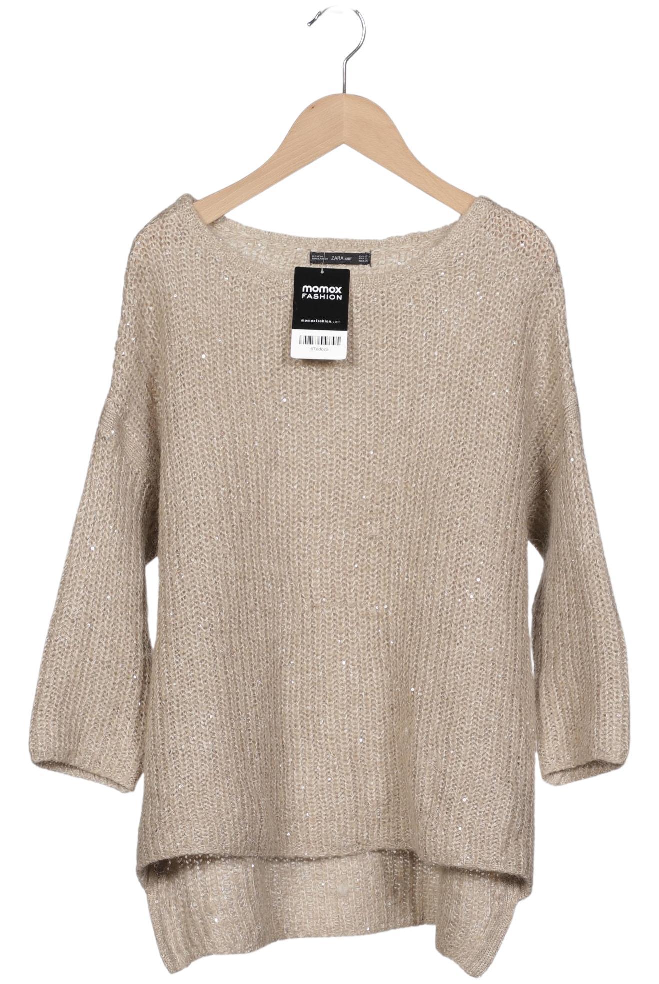 

Zara Damen Pullover, beige, Gr. 36