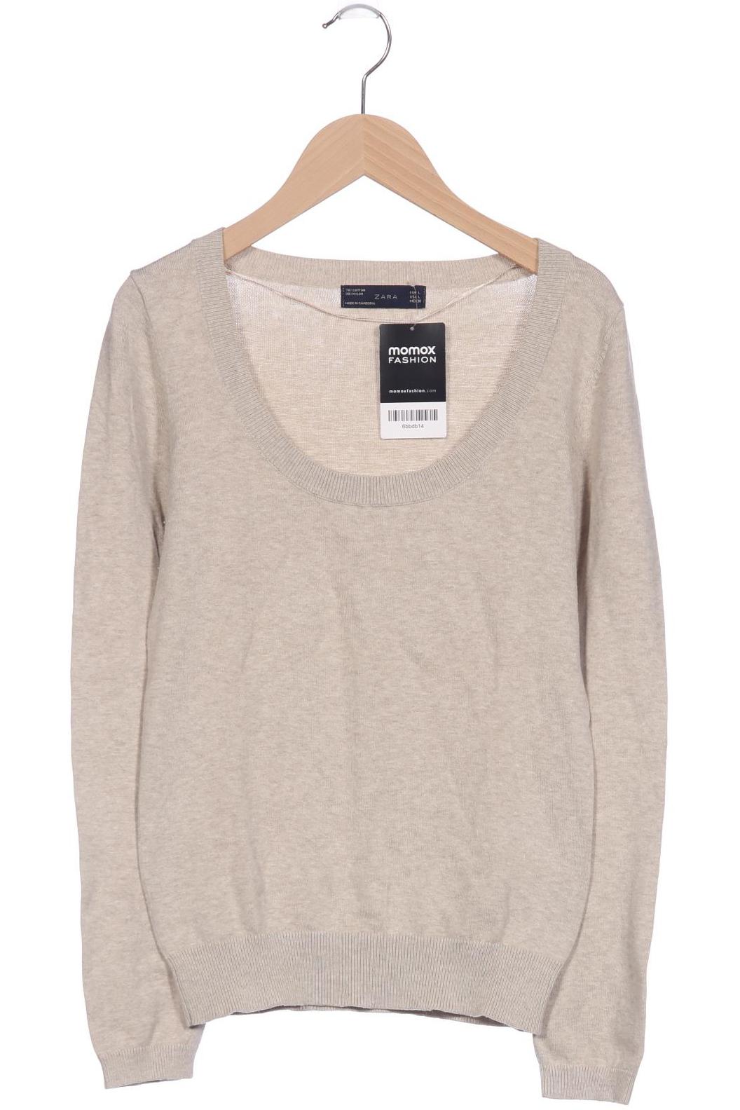

Zara Damen Pullover, beige, Gr. 42