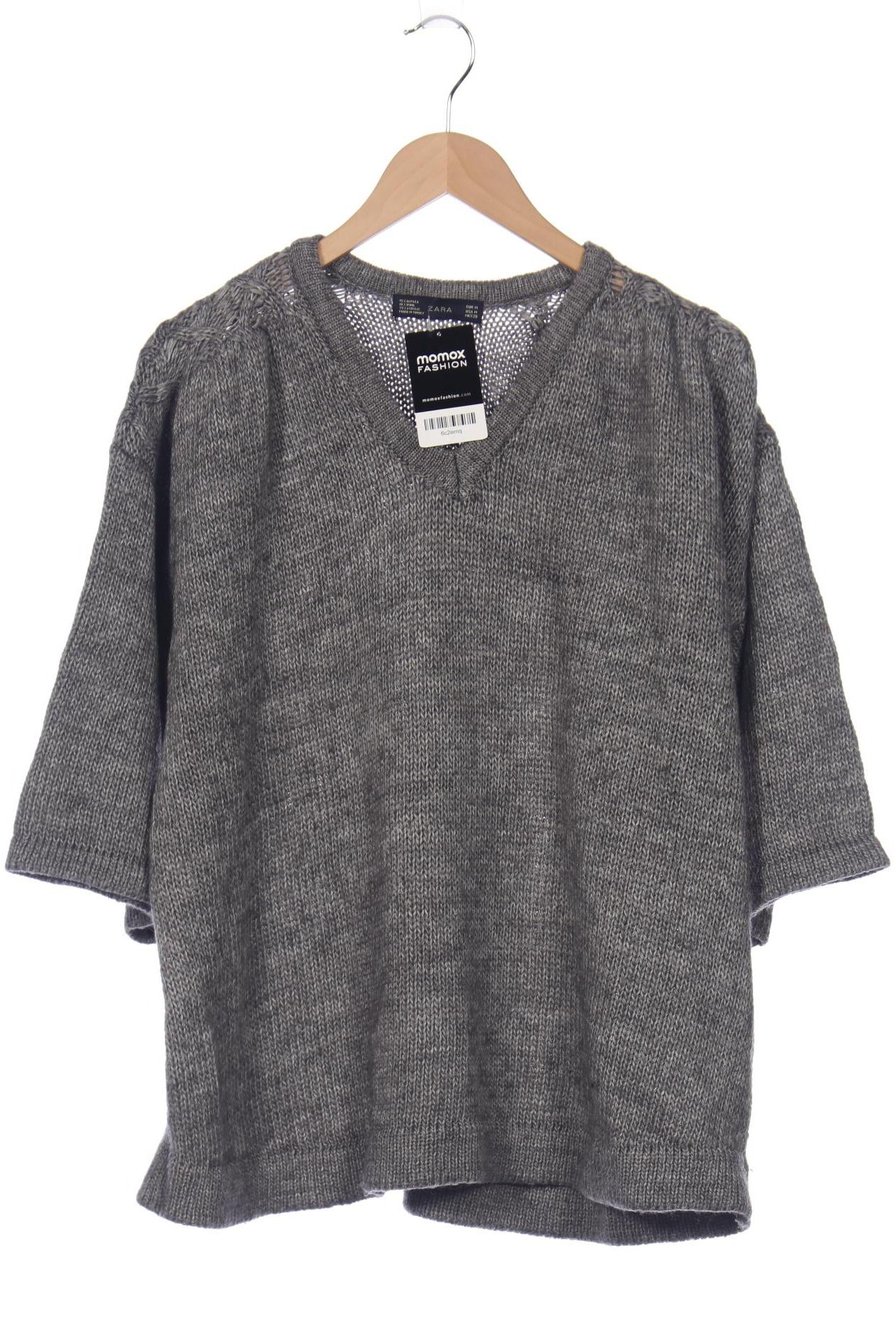 

ZARA Damen Pullover, grau