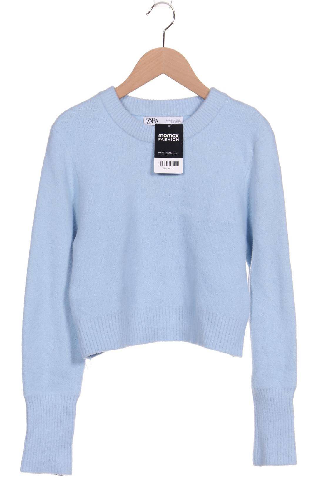 

ZARA Damen Pullover, hellblau