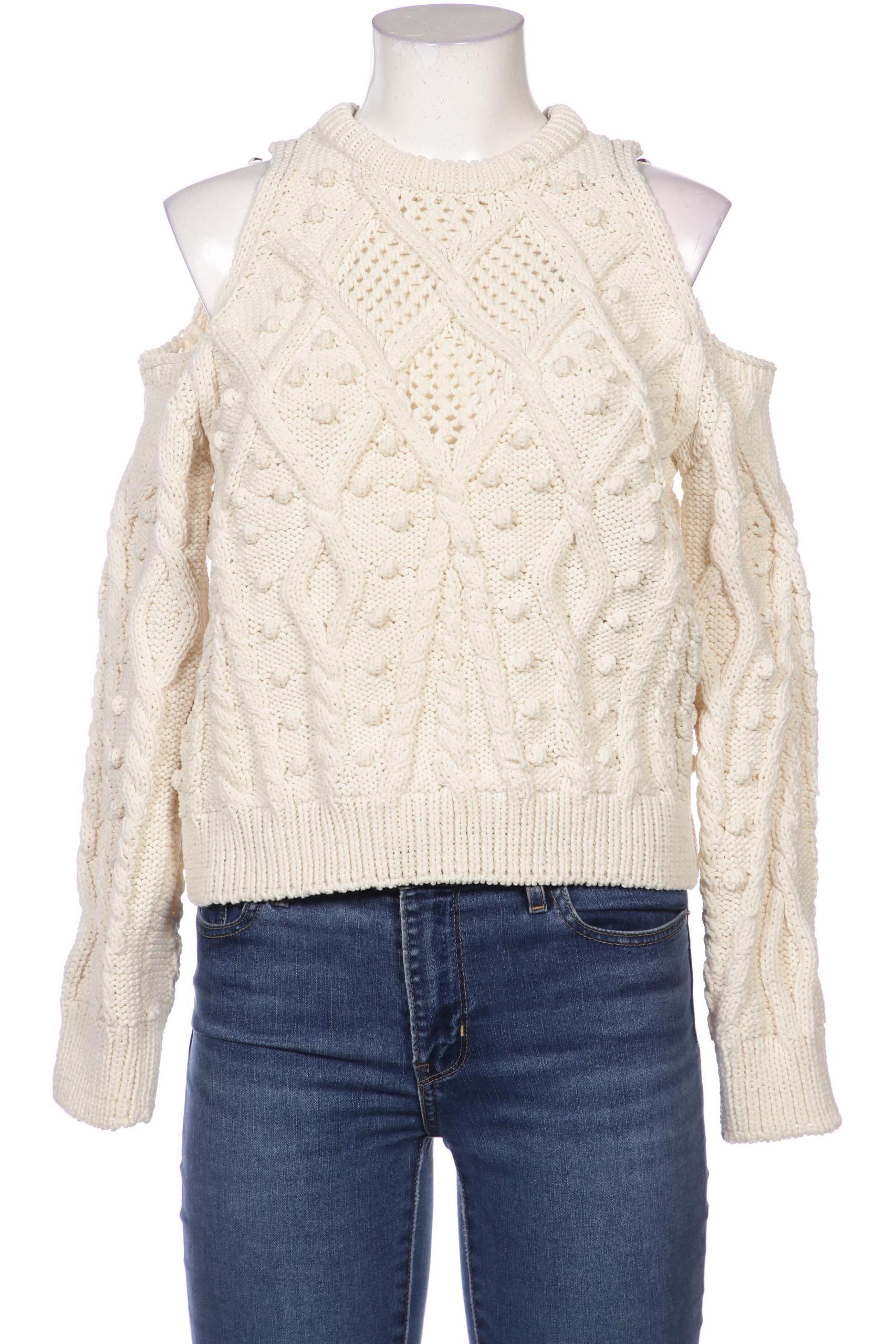 

ZARA Damen Pullover, cremeweiß